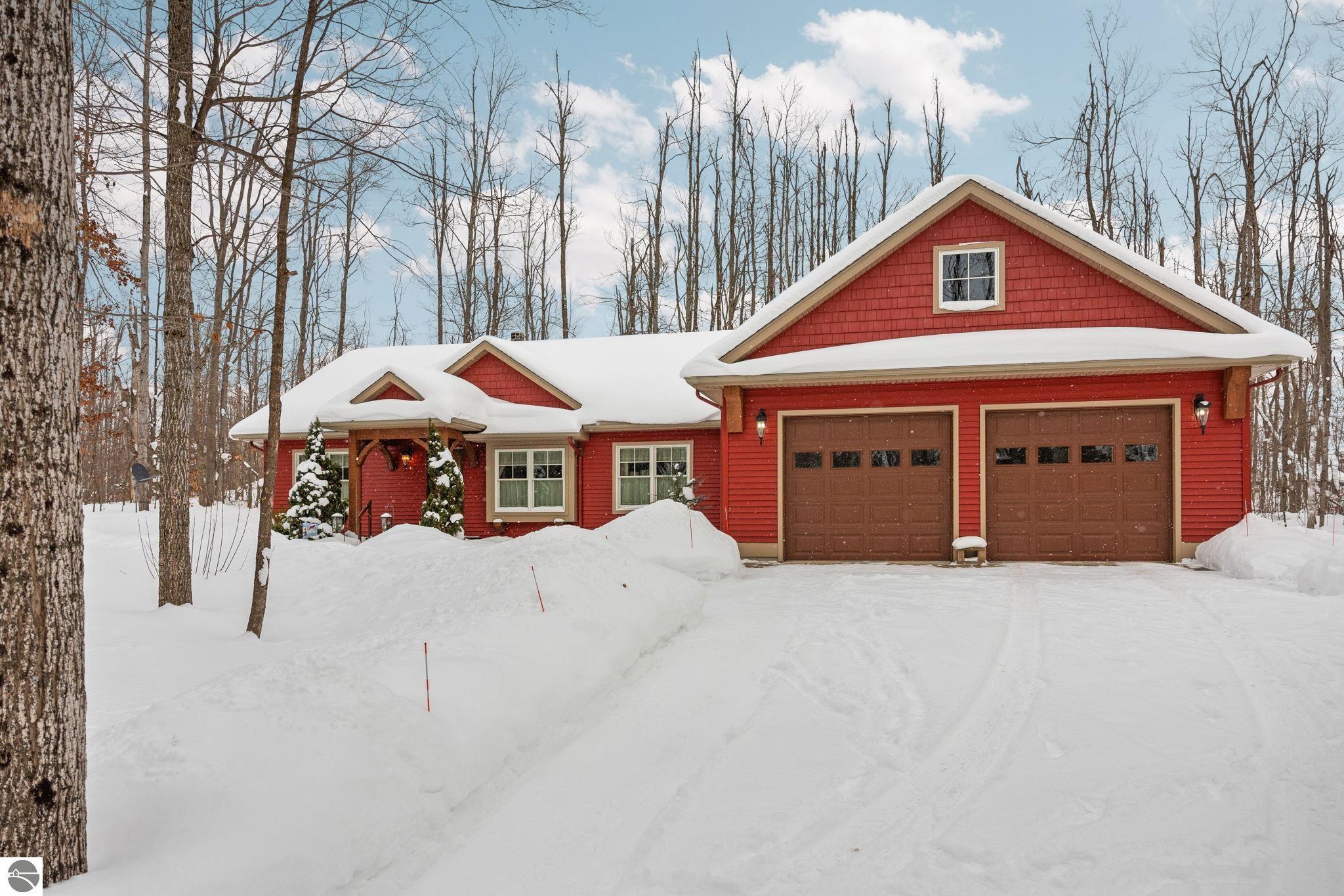 2620 Peregrine Drive, Elmira, MI 49730 — front exterior