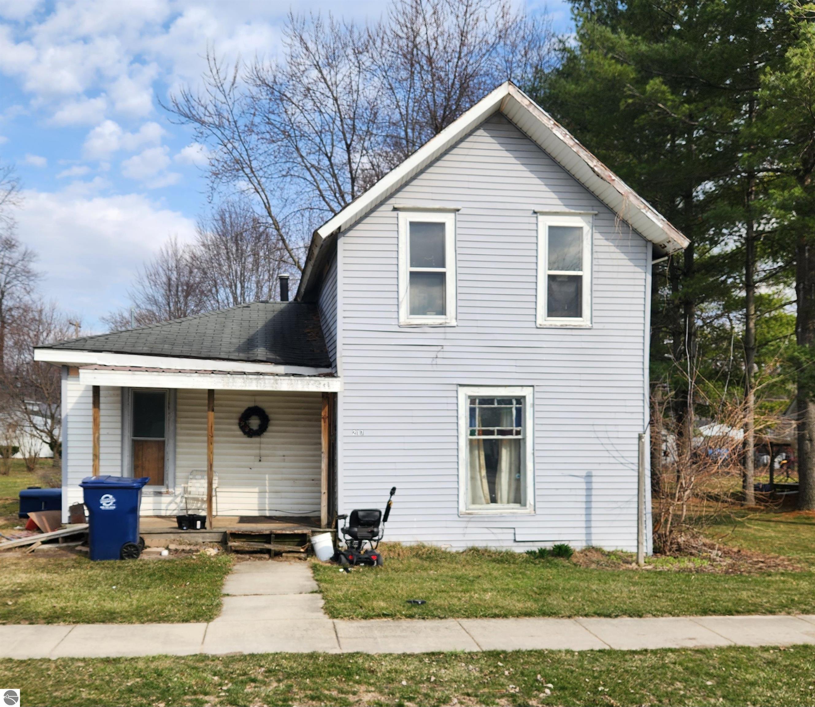 217 Second Street, Breckenridge, MI 48615 — front exterior