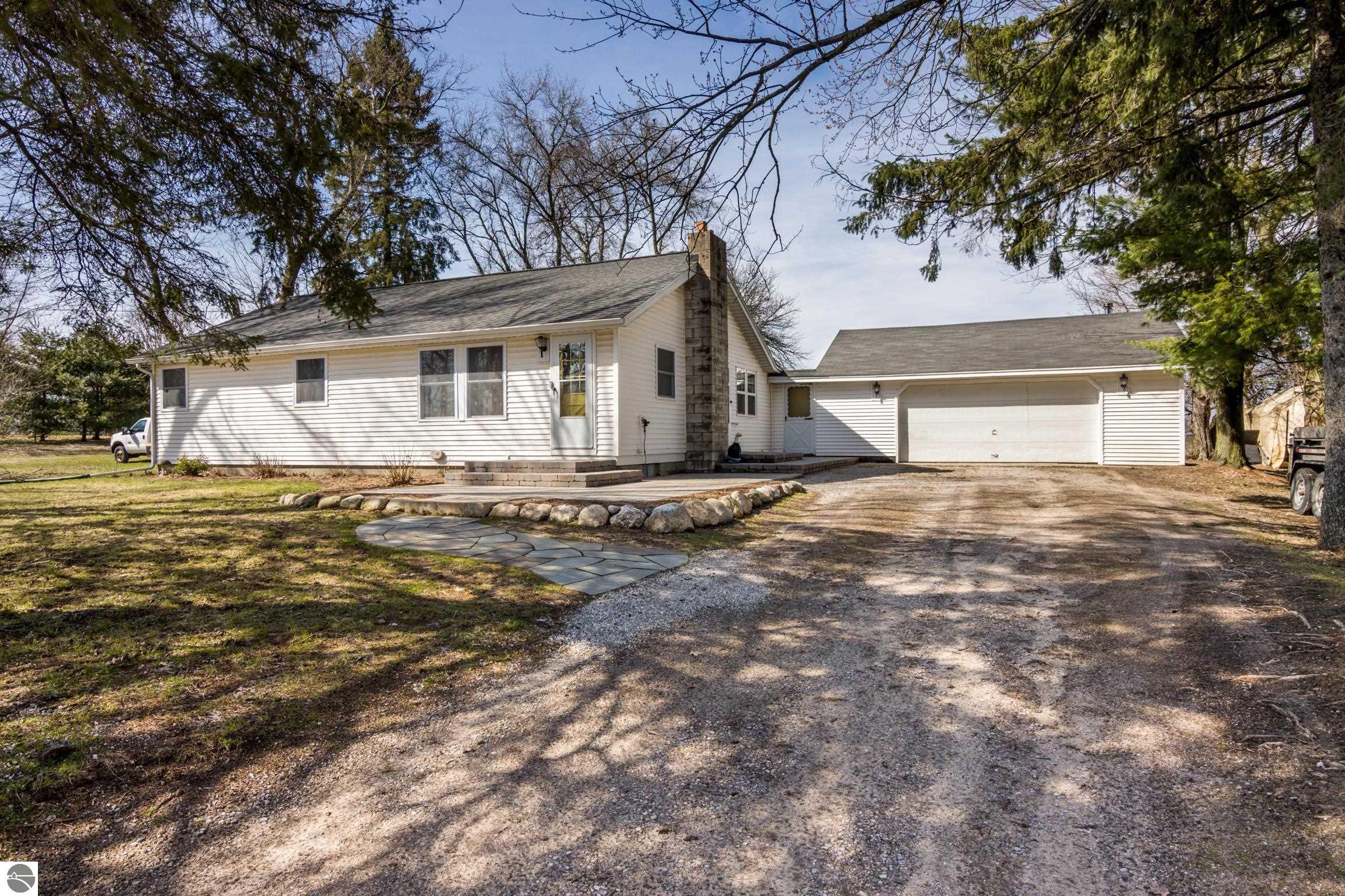 5861 Gleaner Hall Road, Kingsley, MI 49649 — front exterior