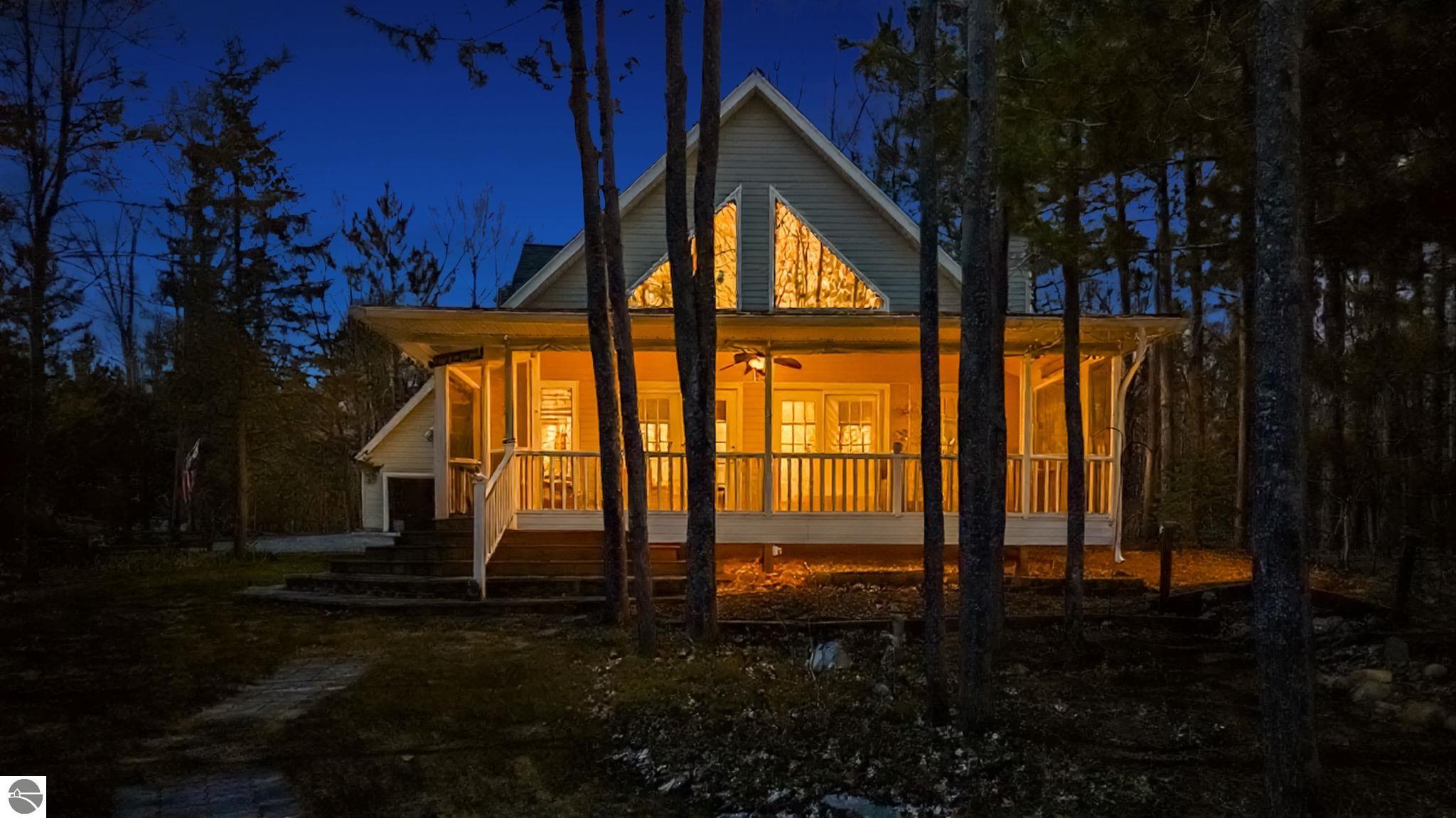 5738 NE Rita Drive, Kalkaska, MI 49646 — front exterior