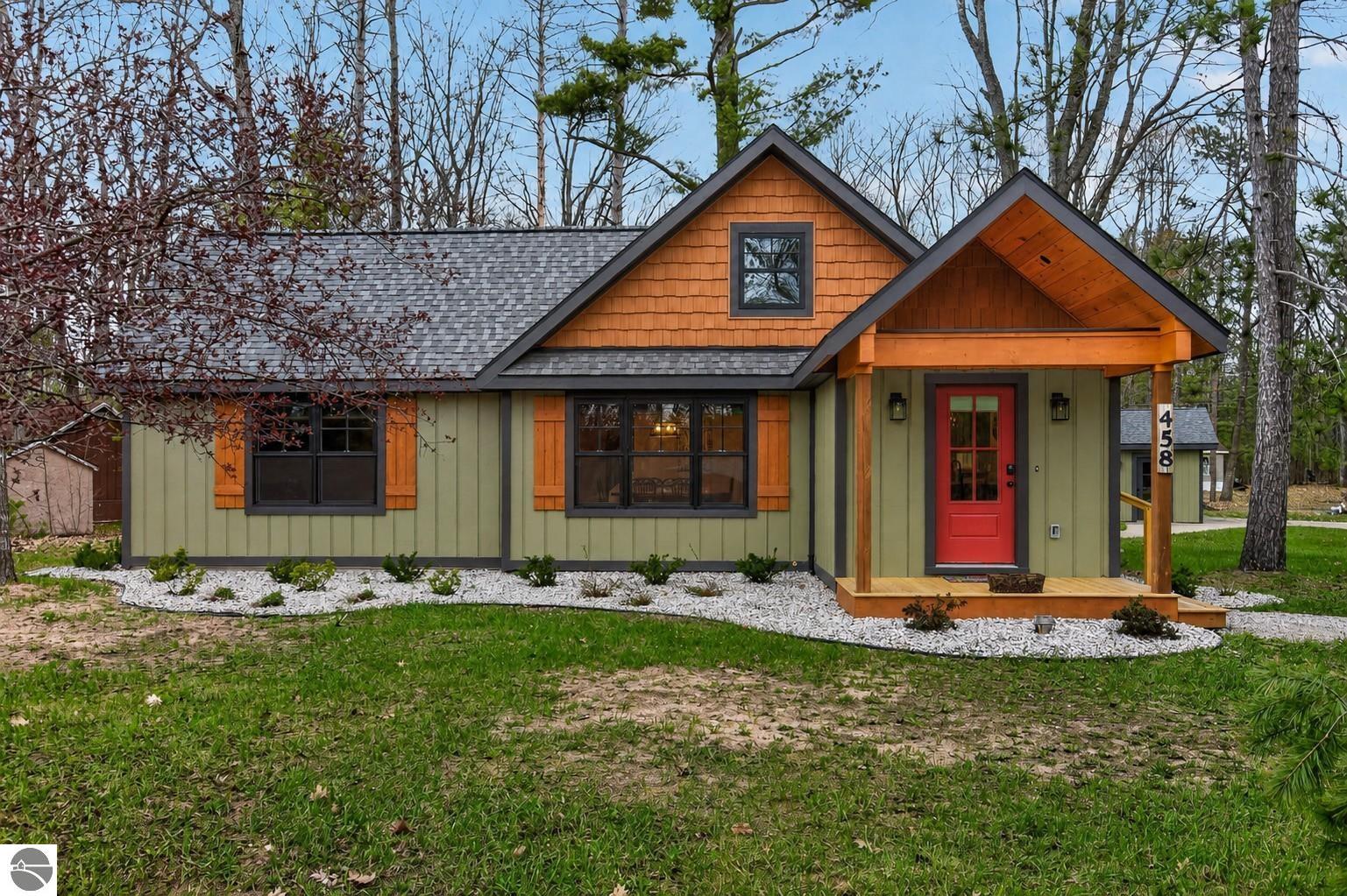 458 W Bear Lake Road, Kalkaska, MI 49646 — front exterior