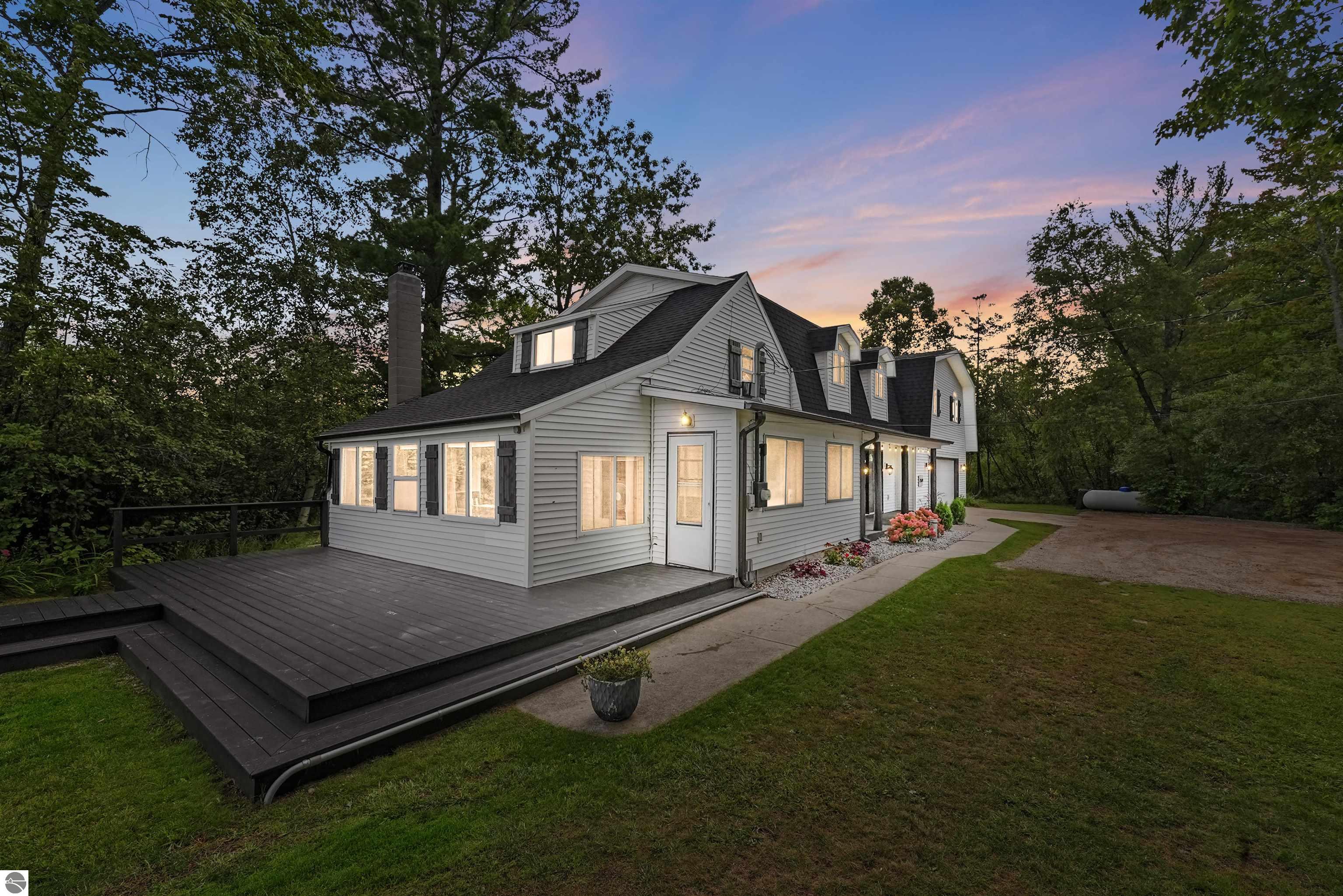 7504 W Dakota Trail, Lake City, MI 49651 — front exterior
