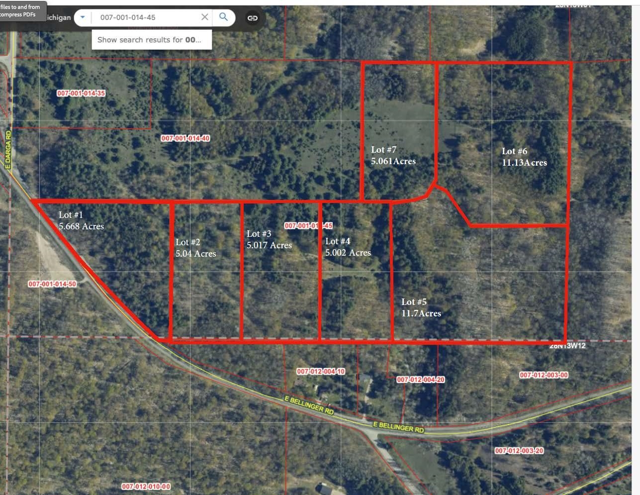 4th image of Lot #5 E Bellinger Rd, Kasson Township Leelanau, MI 49621 | MLS# 78080060668