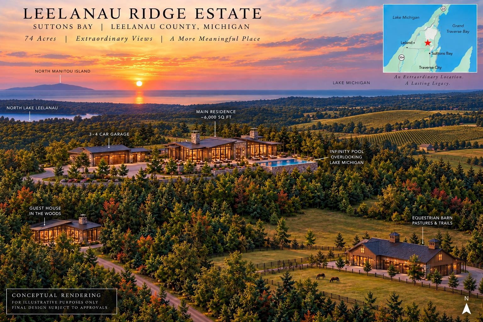 Photo 4 of Land for sale at Parcel C E Duck Lake Rd, Suttons Bay, MI 49682 | MLS# 78080063845 | Listing updated on 2026-10-02