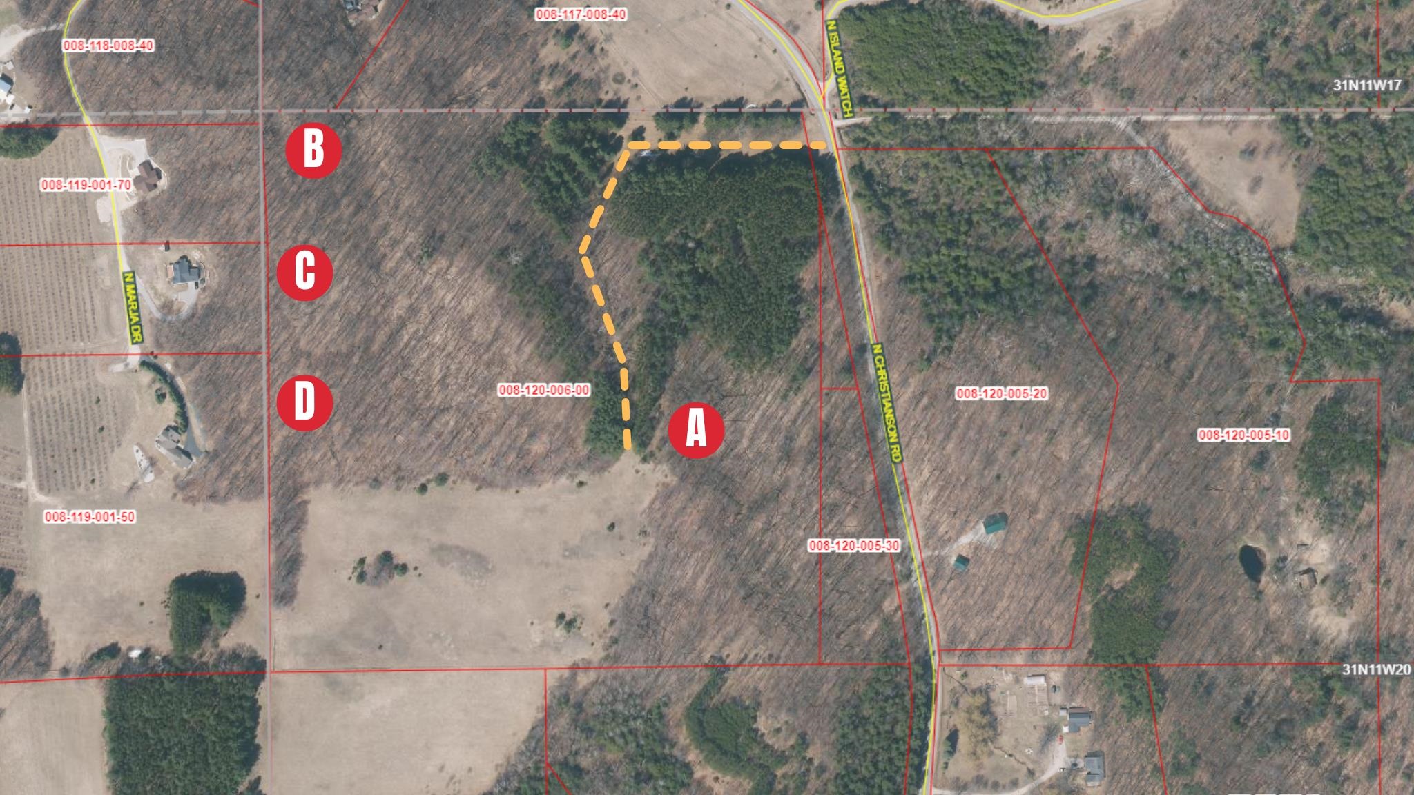 N Christianson Road, Northport, MI, 49670