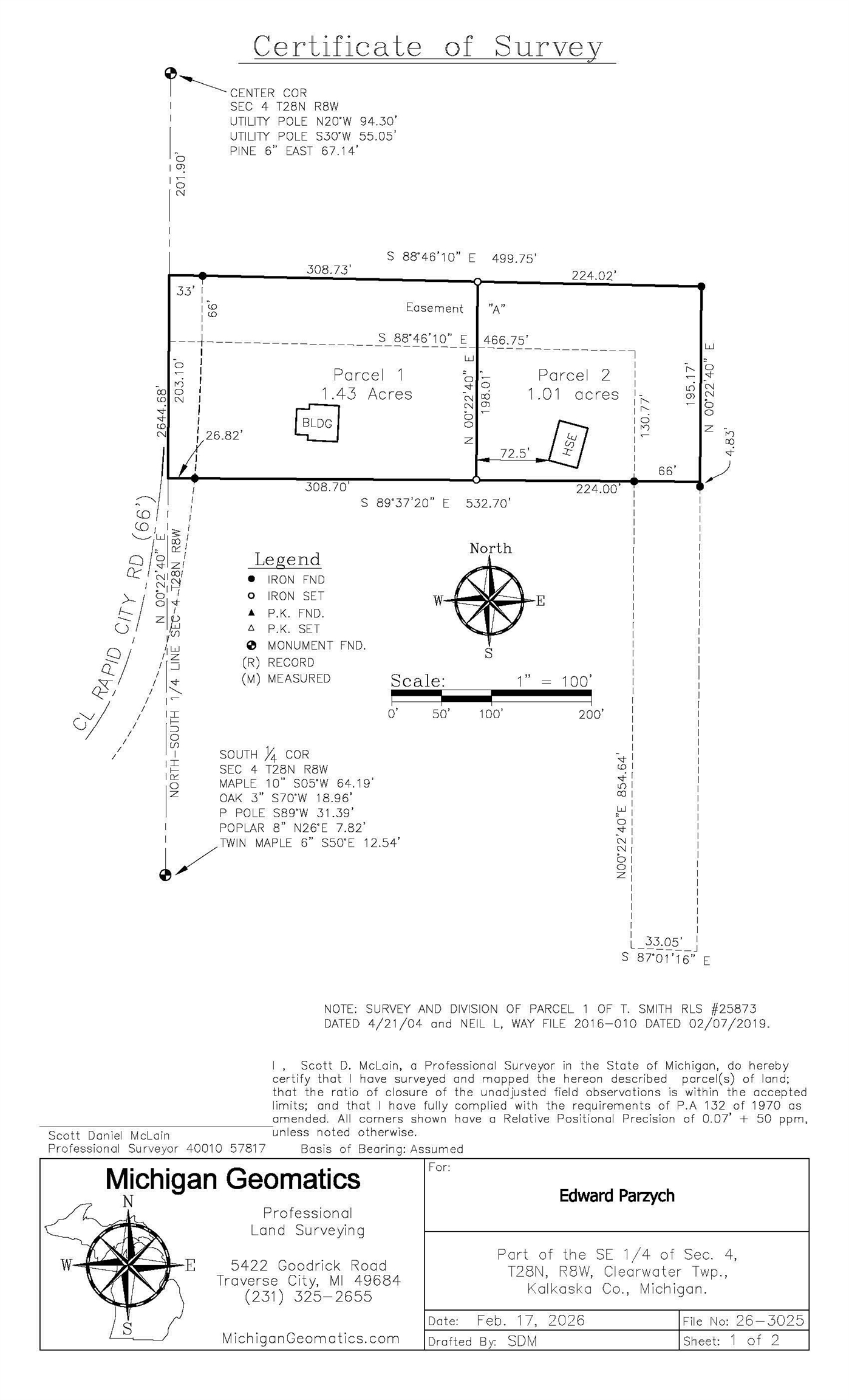 9490 Rapid City Road Nw, Rapid City, MI, 49676