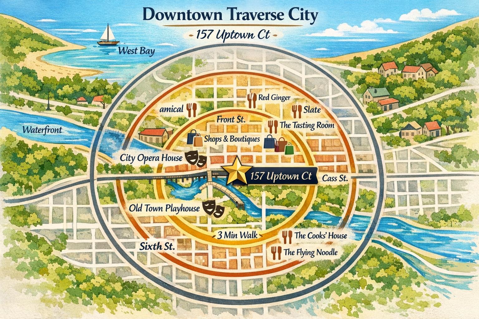 157 Uptown Court UNIT&nbsp;5, Traverse City, MI, 49684