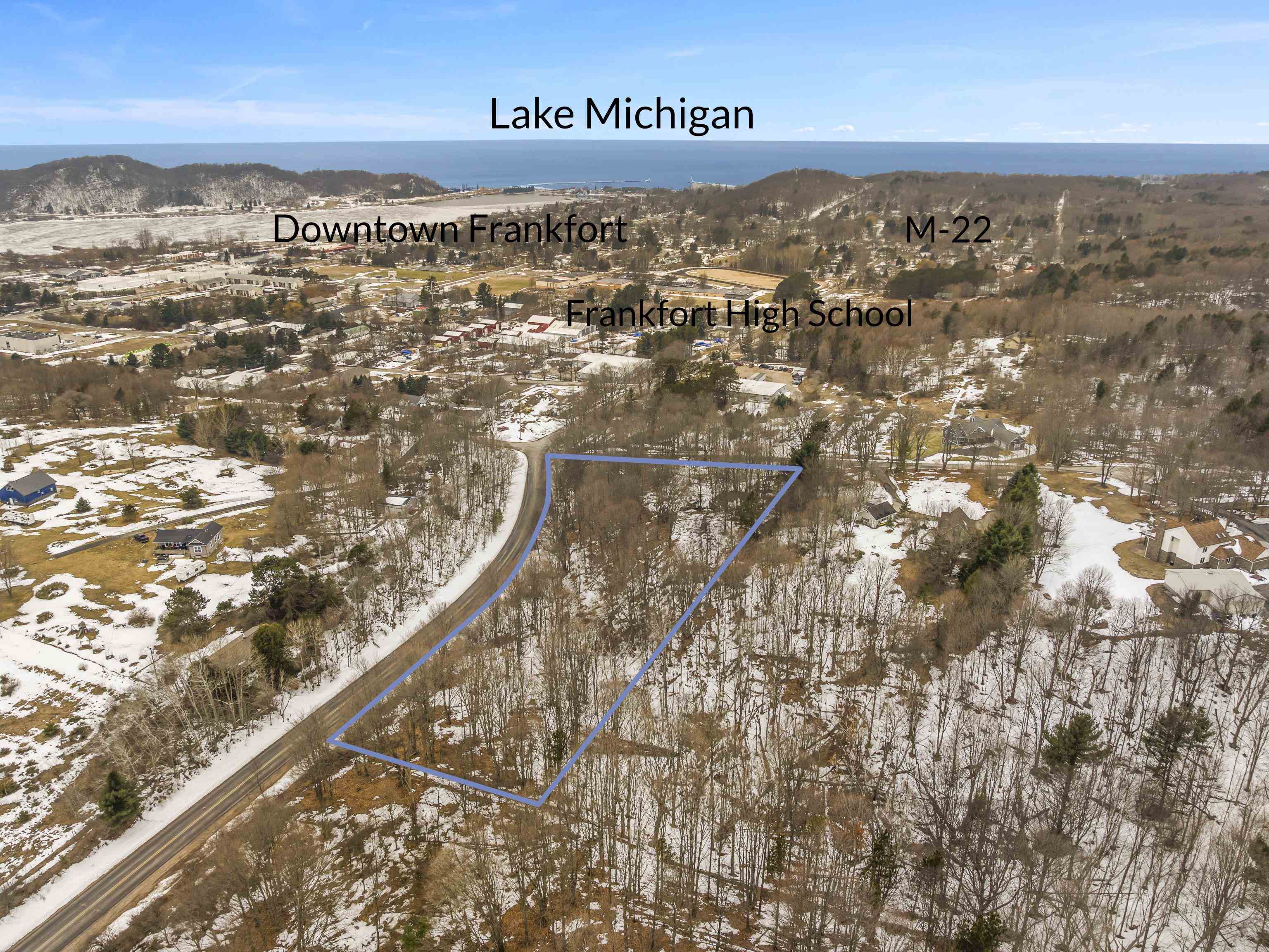 Elm Street, Frankfort, MI, 49635