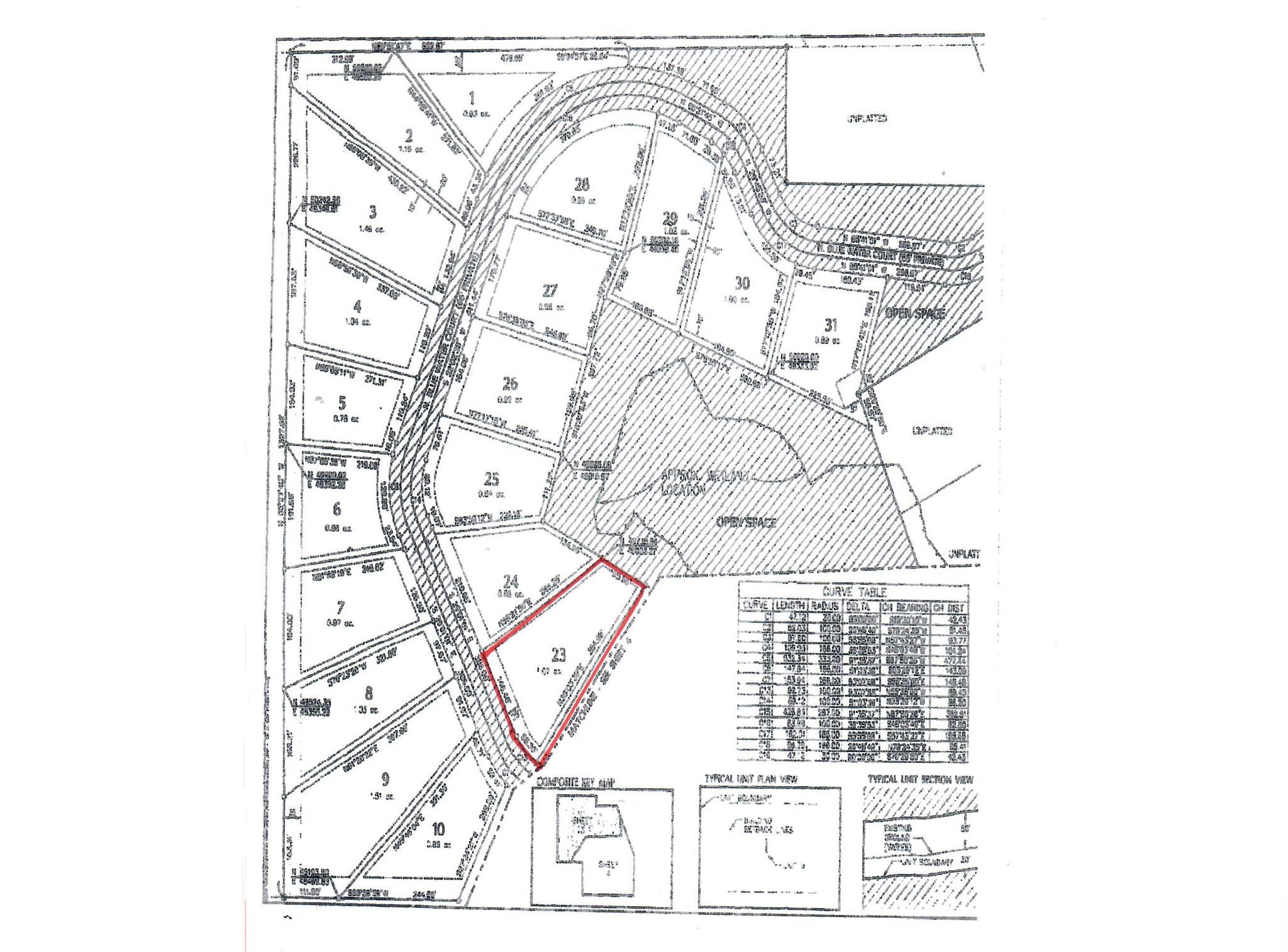 1912 N Blue Water Court Lot: 23 photo 22