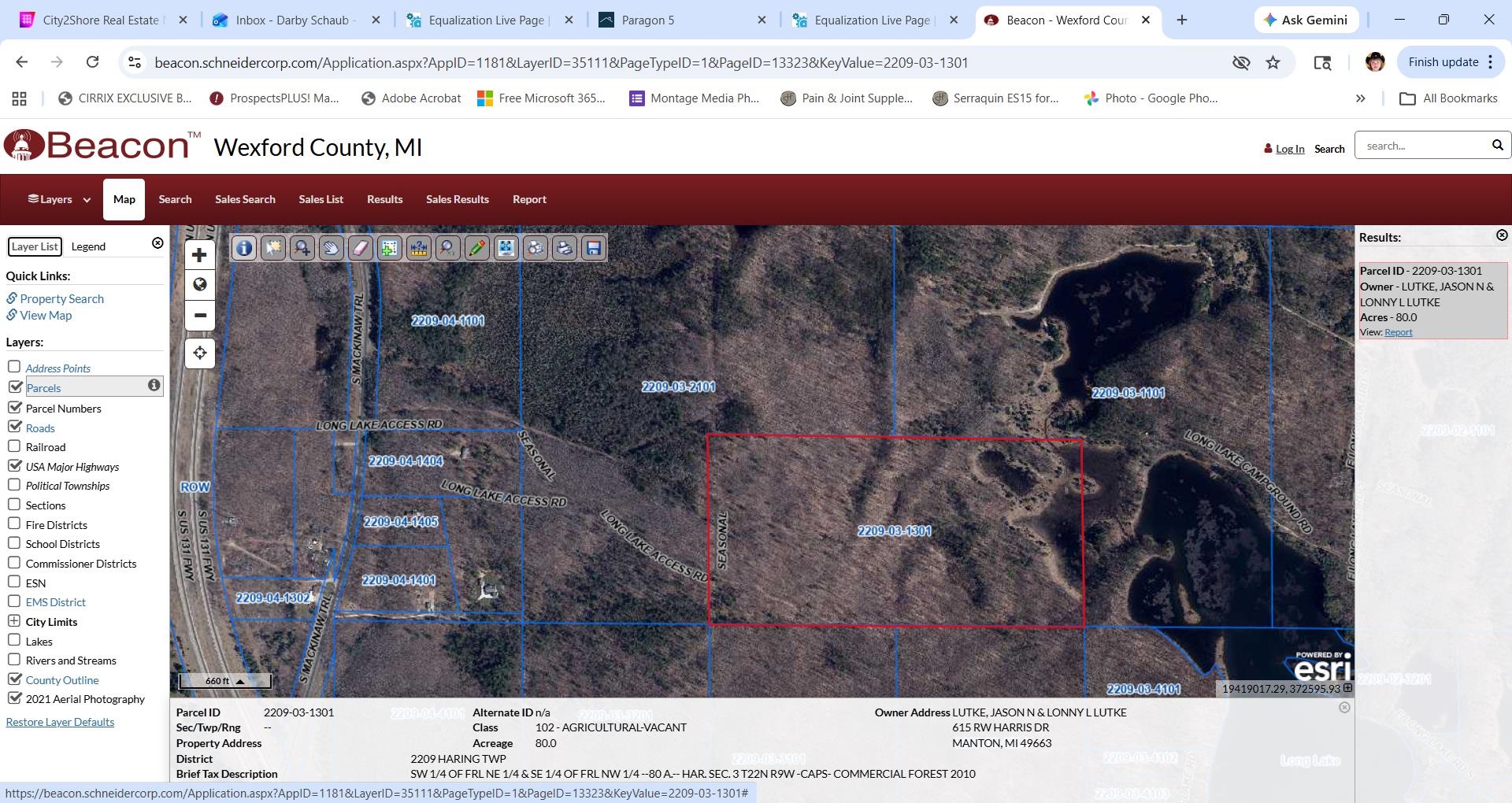 80 VL Mackinaw Trail, Cadillac, MI, 49601