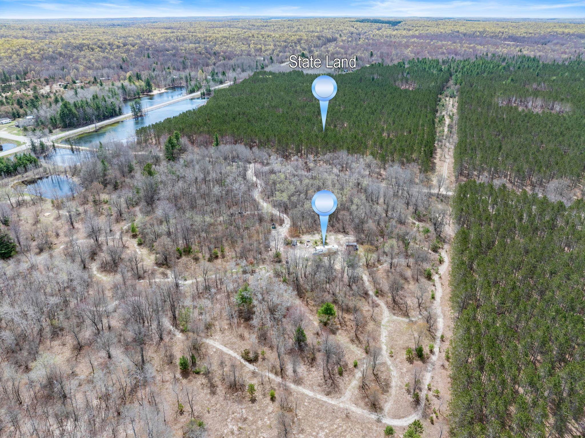 5819 NE Starvation Lake Road, Kalkaska, MI, 49659