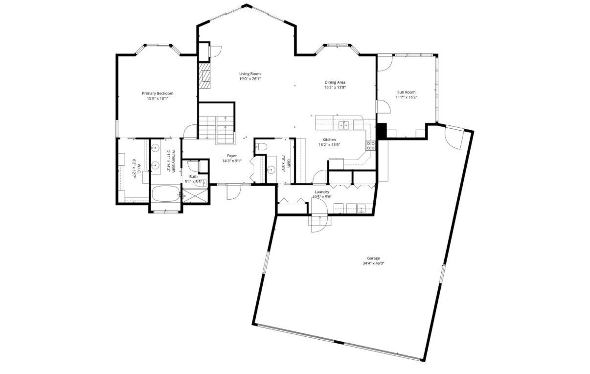 45 W Traverse Lake Road, Maple City, MI, 49664