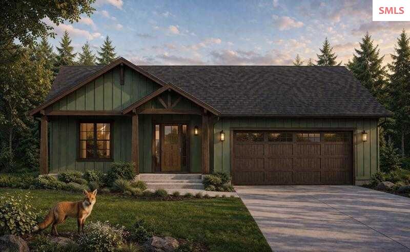 Front exterior of 185 Backtrack Rd
