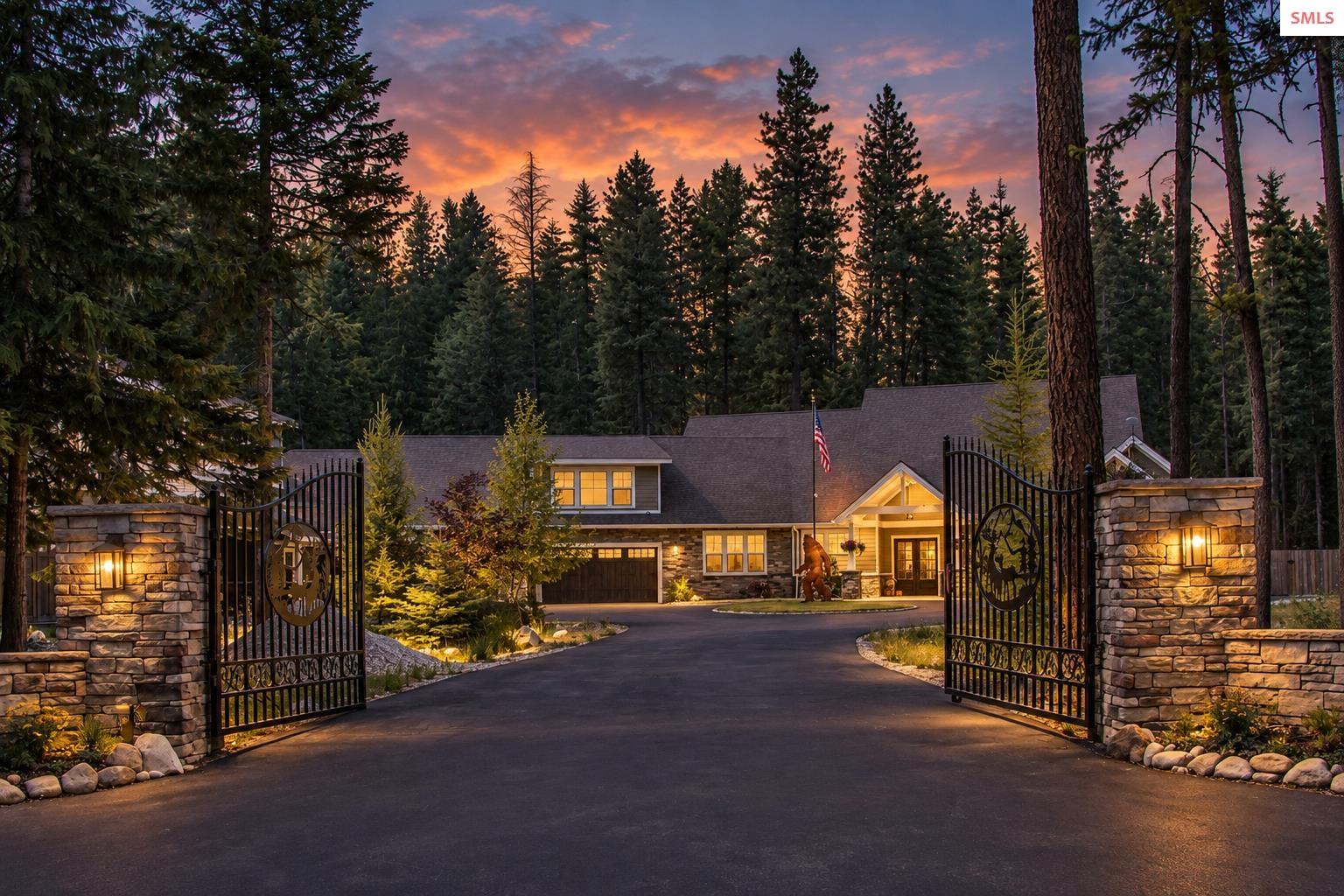 Front exterior of 399 Forest Knolls Drive