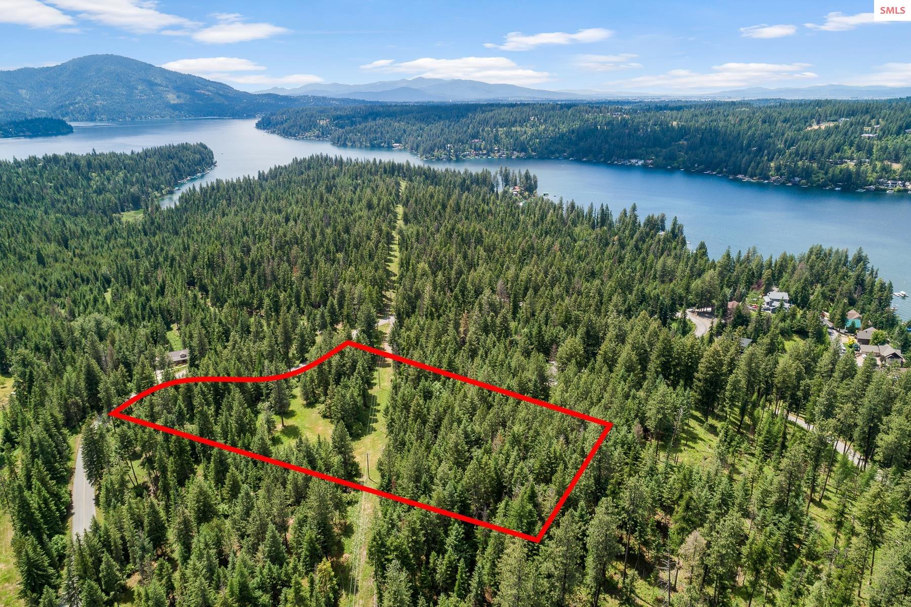 Front exterior of NNA E Hayden Lake Road (4.77 Acres)
