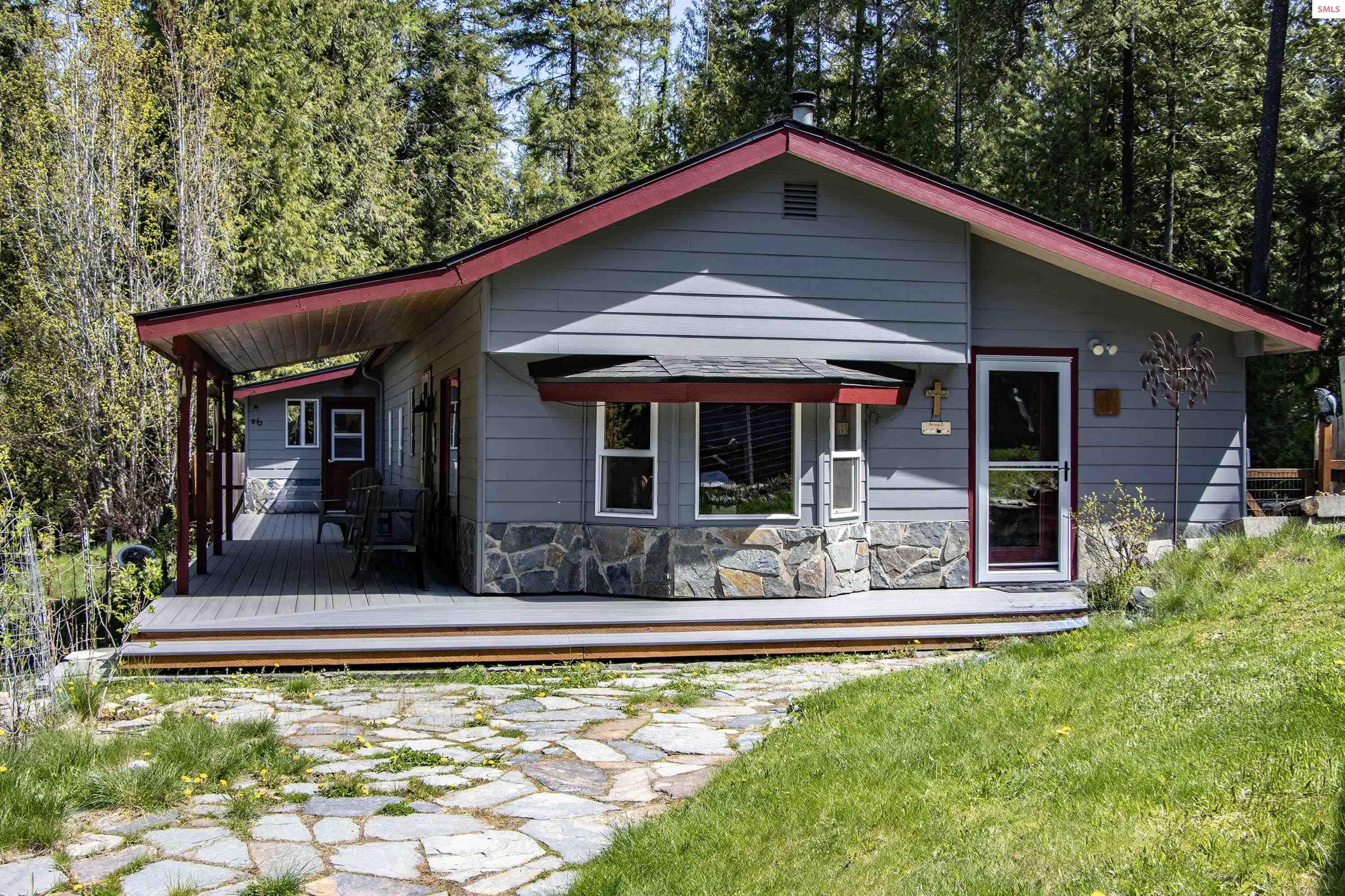 Front exterior of 202 Fry Creek Road