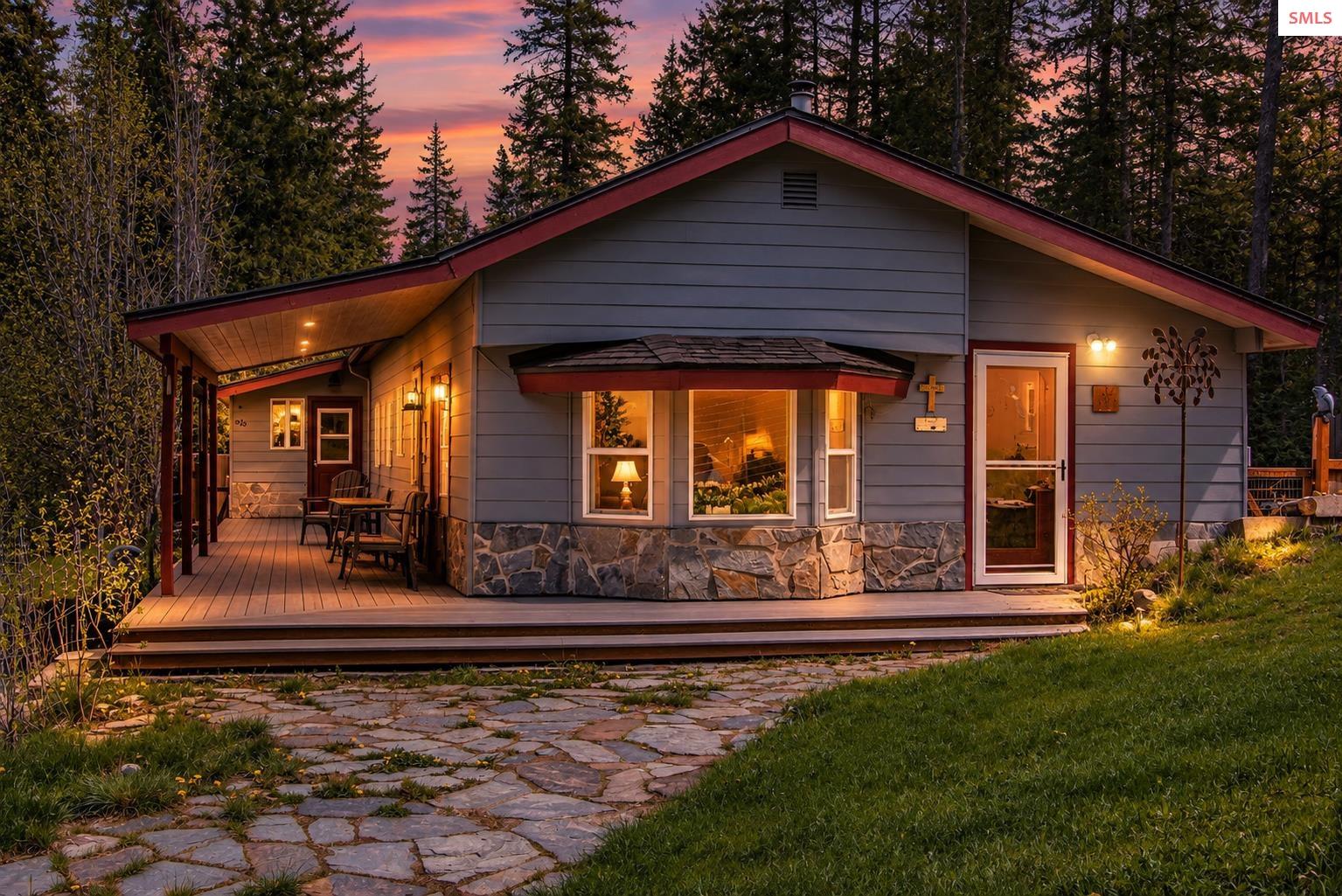Front exterior of 202 Fry Creek Road