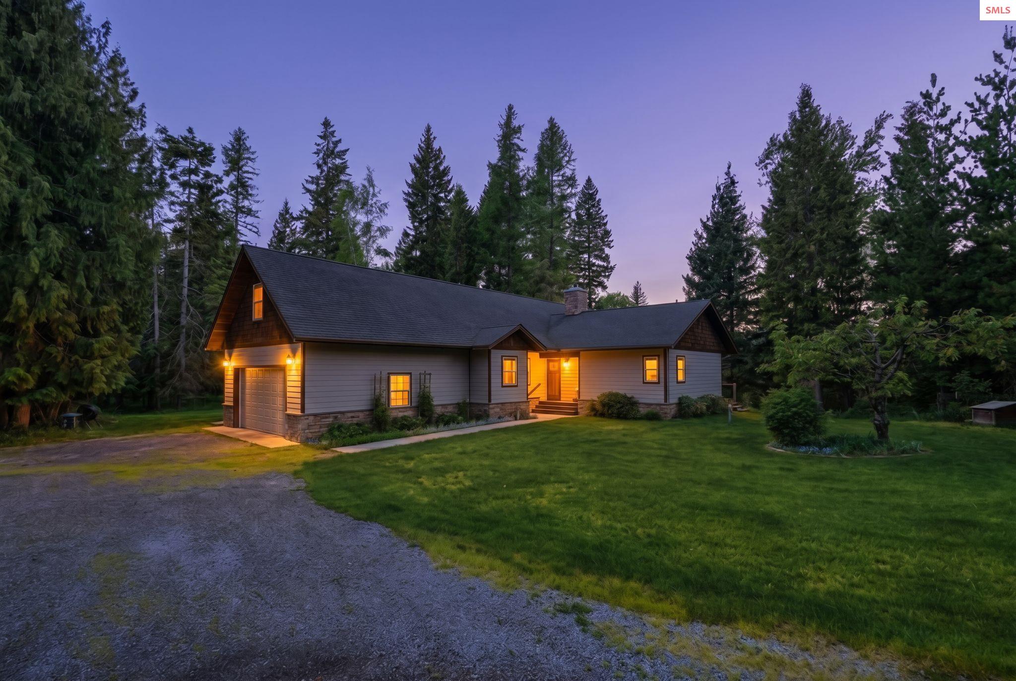Front exterior of 1196 Gold Creek Rd