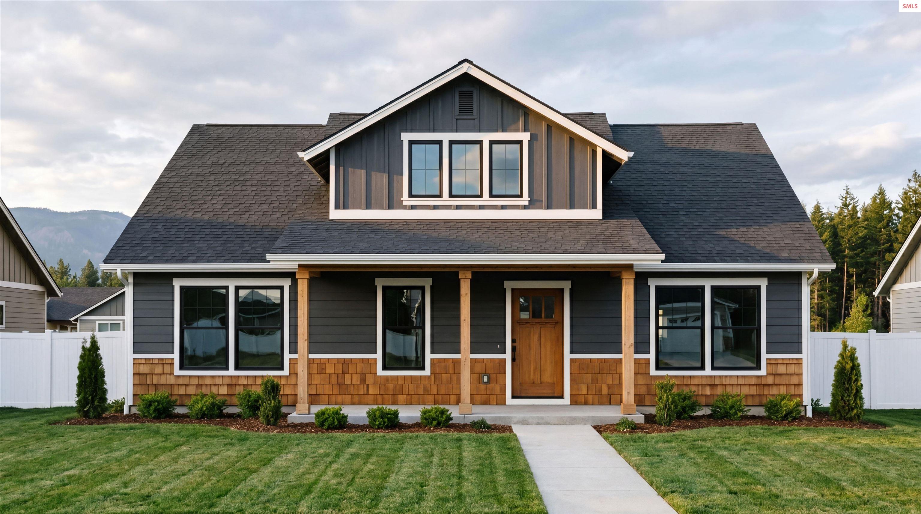 Front exterior of BLK 2 Lot 9 Bluegrass Ave