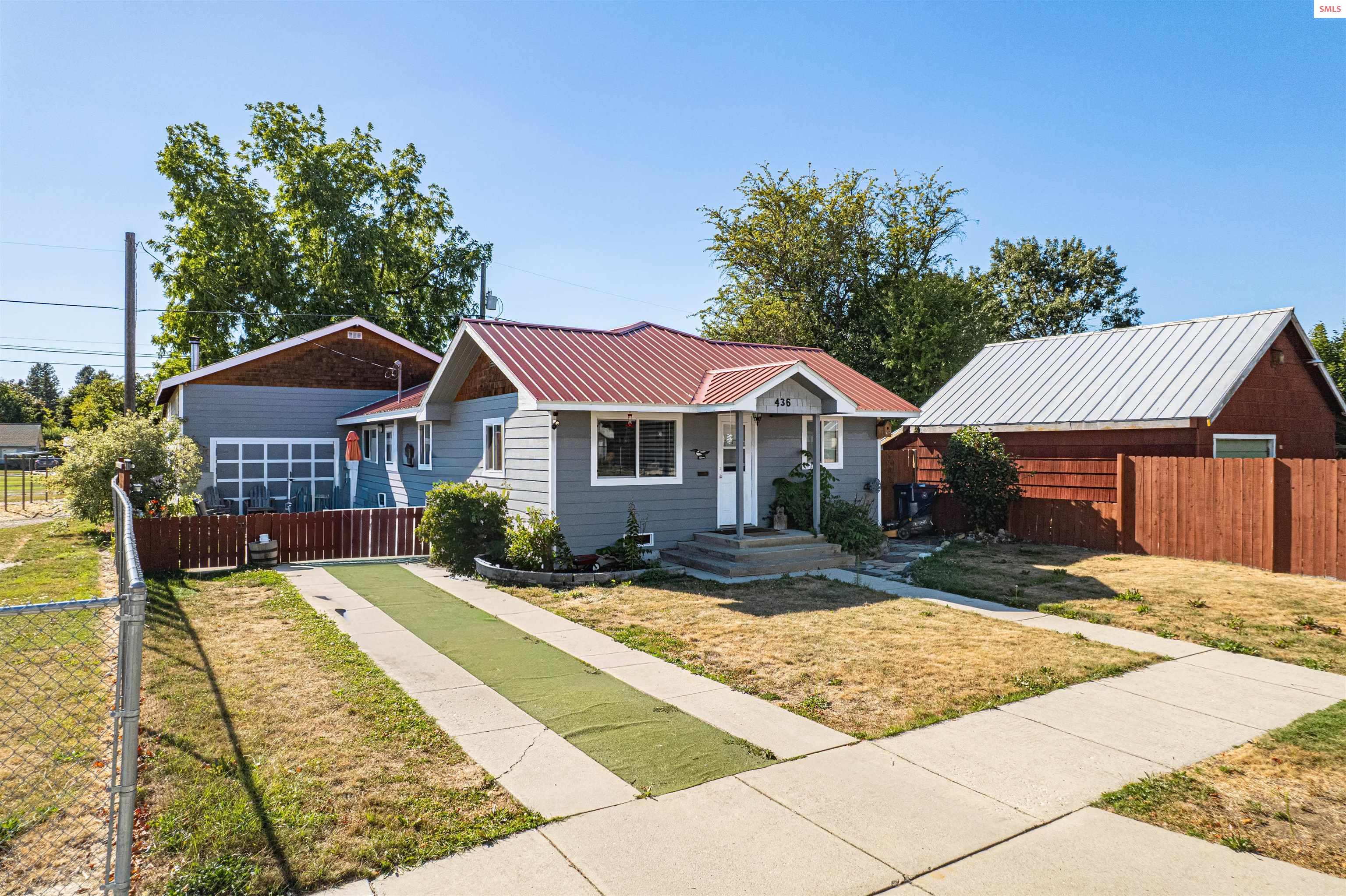 Front exterior of 436 Lavina