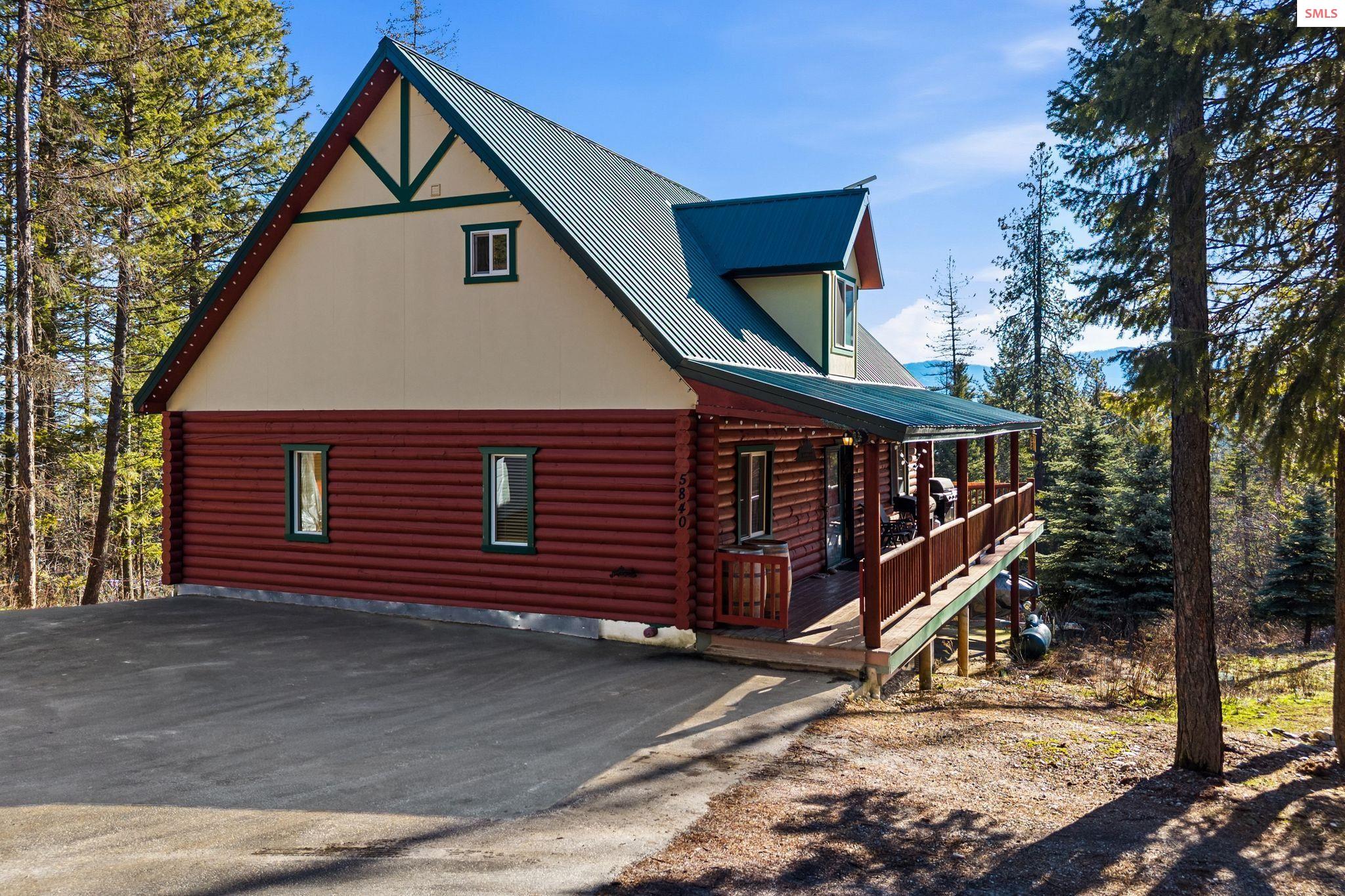 Front exterior of 5840 Sagle Road