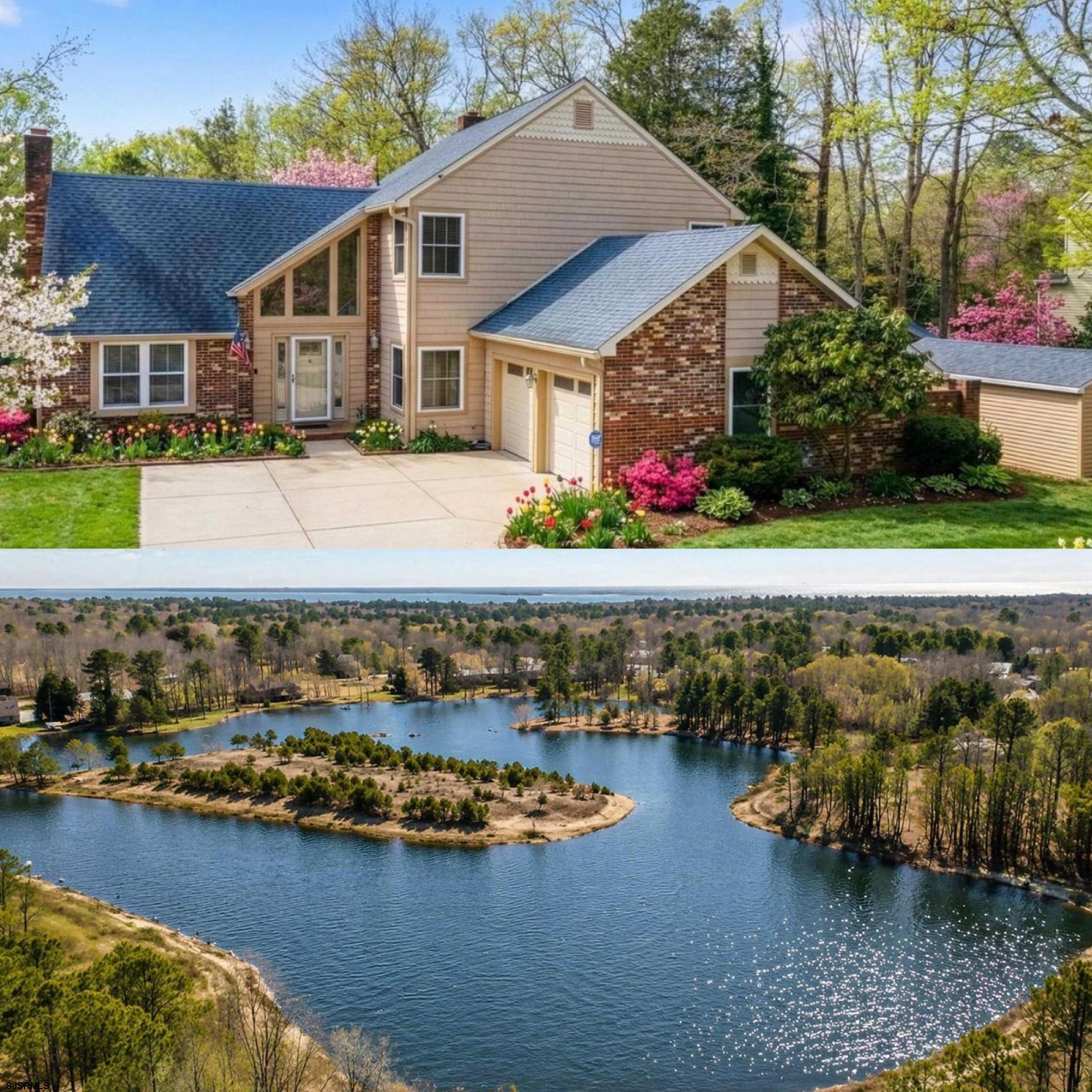 Welcome to one of Upper Township’s most desirable neighborhoods. 13 Somers Ave offers the space, setting, and location buyers are always looking for. Set on nearly an acre with over 3,000 square feet of living space, this beautifully cared for home delivers room to spread out with multiple living areas and a rear addition that adds even more flexibility for everyday life and entertaining.  Inside, vaulted ceilings and a wood-burning fireplace (there is also a gas fireplace as well!) bring warmth and character to the main living space, and a first-floor bedroom adds the convenience and versatility so many buyers want.  And out back, tucked behind the tree line sits a pond, with owner access to enjoy the water and kayak when you want a quiet escape right at home. A brand-new septic system is already in place, and the oversized two-car garage + shed provides plenty of extra storage. There is also an invisible fence surrounding the entire property.  All of this in the Upper Township + OCHS school district, just about 10 minutes to Ocean City and Sea Isle beaches. A rare blend of privacy, space, and shore convenience. This one is special.