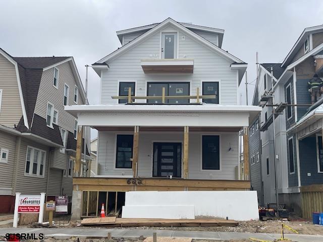 One of a kind property with all the bells and whistles! Stunning second/third floor sprawling condo featuring 7 bedrooms, 6 full baths. This spacious, open concept unit boasts a large living & dining room featuring gas fireplace with surround tile, LVP flooring, gourmet kitchen with Quartz counters, custom cabinetry, tile backsplash, center island with additional seating for guests and plenty of room for entertaining and walk out deck, perfect to enjoy relaxing vibes of the Summer.  Laundry room, gas heat, central air, ceiling fans…this condo delivers all the coastal comforts you need at the shore. Spread out through 2 gorgeous levels of living with 2 master bedroom suites & 2 full baths on the third floor. Cabana bath to rinse after a day at the beach, 2 car garage parking, sprinkler system to aid in lush landscaping and manicured grounds. Excellent rental potential, perfect location for walking to the beach & boardwalk, shopping & restaurants! Time to make selections & choose upgrades!