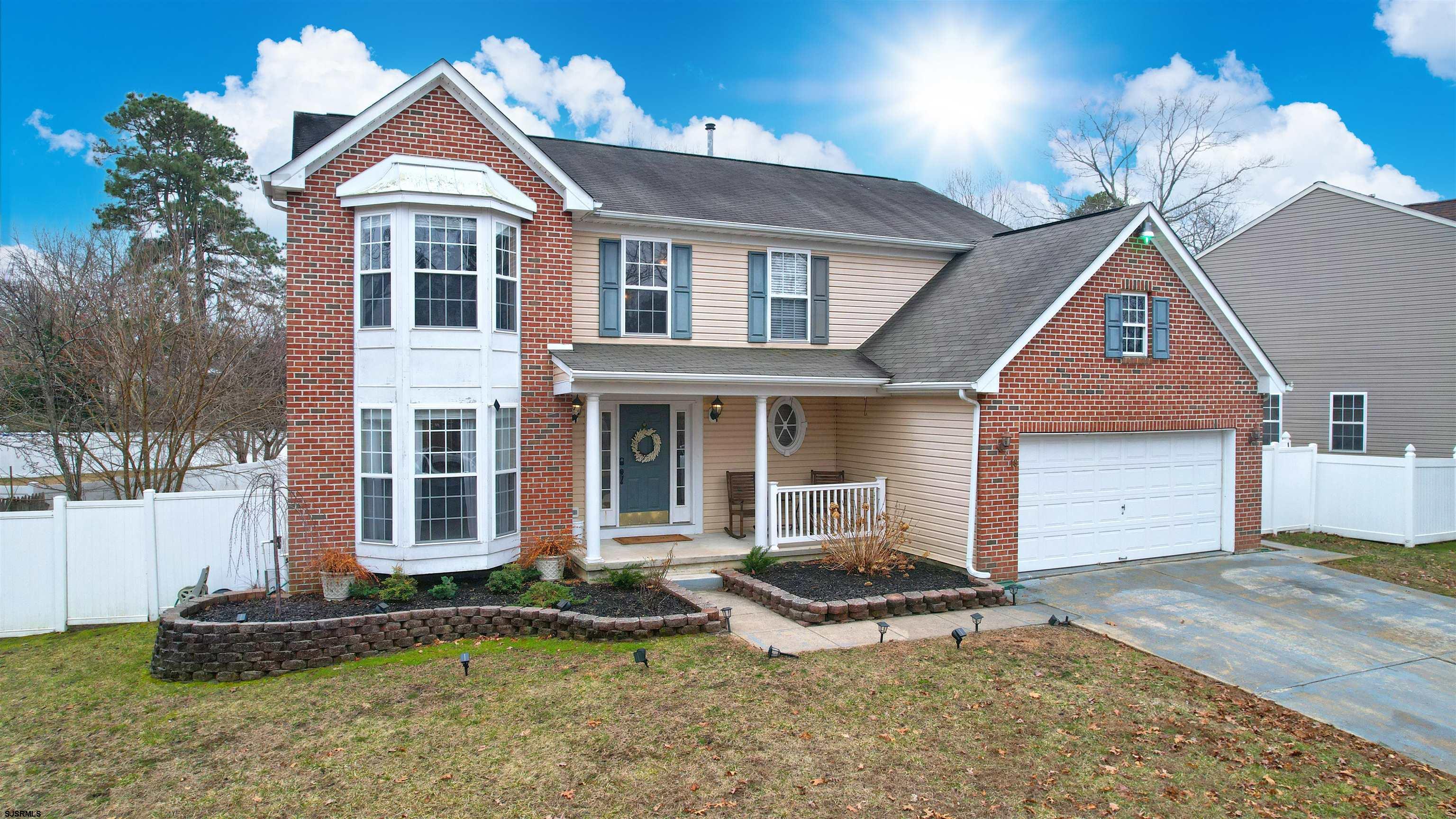 PROFESSIONAL PHOTOS COMING SOON ! Welcome to 18 Westwood Road in the desirable Misty Pines community of Mays Landing, New Jersey!  This beautiful 4-bedroom, 2.5-bath home offers the perfect blend of space, comfort, and functionality. From the moment you step inside, you’re greeted by a grand entrance that sets the tone for the rest of the home. The open and thoughtfully designed floor plan provides plenty of space for both everyday living and entertaining.  The main level flows seamlessly, offering generous living areas filled with natural light. The spacious kitchen connects effortlessly to the dining and family areas, making it ideal for gatherings large or small. Upstairs, you’ll find four well-sized bedrooms, including a primary suite with a private bath and ample closet space.  Step outside to enjoy the fully fenced-in backyard — perfect for pets, play, or hosting summer barbecues. The great deck provides the ideal outdoor entertaining space, and the additional shed offers convenient storage for tools, equipment, or seasonal items.  This home combines comfort, style, and practicality — all in a prime location close to schools, shopping, and major roadways.  Don’t miss your opportunity to make this spacious and welcoming home yours!