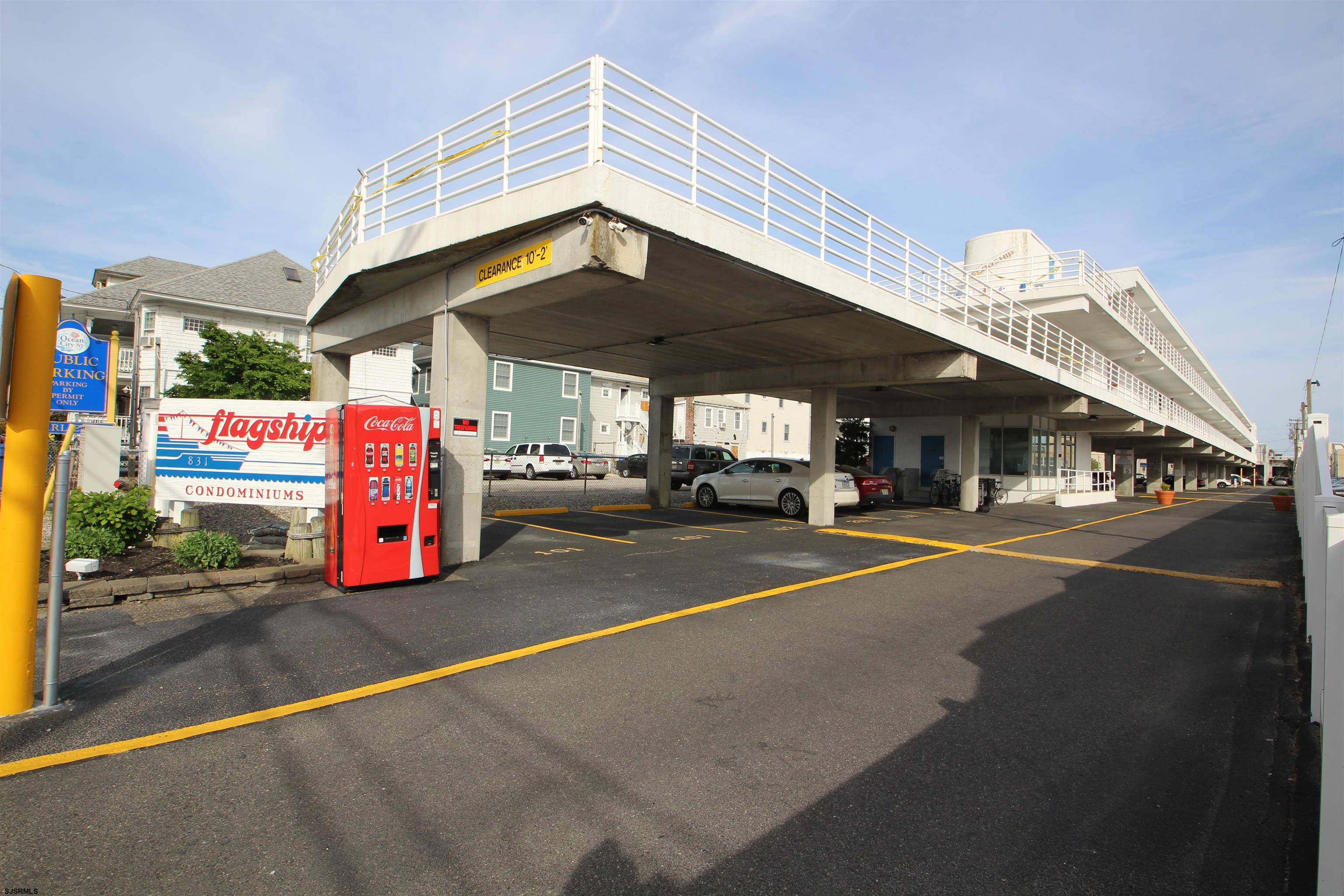 Great condo located at 9th and the Boardwalk. Remodeled throughout.  New kitchen with new stove and microwave, granite counters and recessed lighting.  Updated bath with newer toilet, vanity, mirror and lighting. Newer floors.  Recently painted.  Large common sun deck with ocean and boardwalk views. Shaded deck also available on first floor.  Secure building with elevator. Carport with assigned free parking.  Just steps to the boardwalk and protected beach.  Enjoy shopping, eating, amusement park, waterslides, miniature golf, and the Music Pier, for concerts and other events, on the boardwalk. Visit the Bay front area for water sports, fishing charters, and boat rentals.  The Asbury Avenue shopping district is only a few blocks away. Enjoy this year around condo for yourself or take advantage of a good rental property.