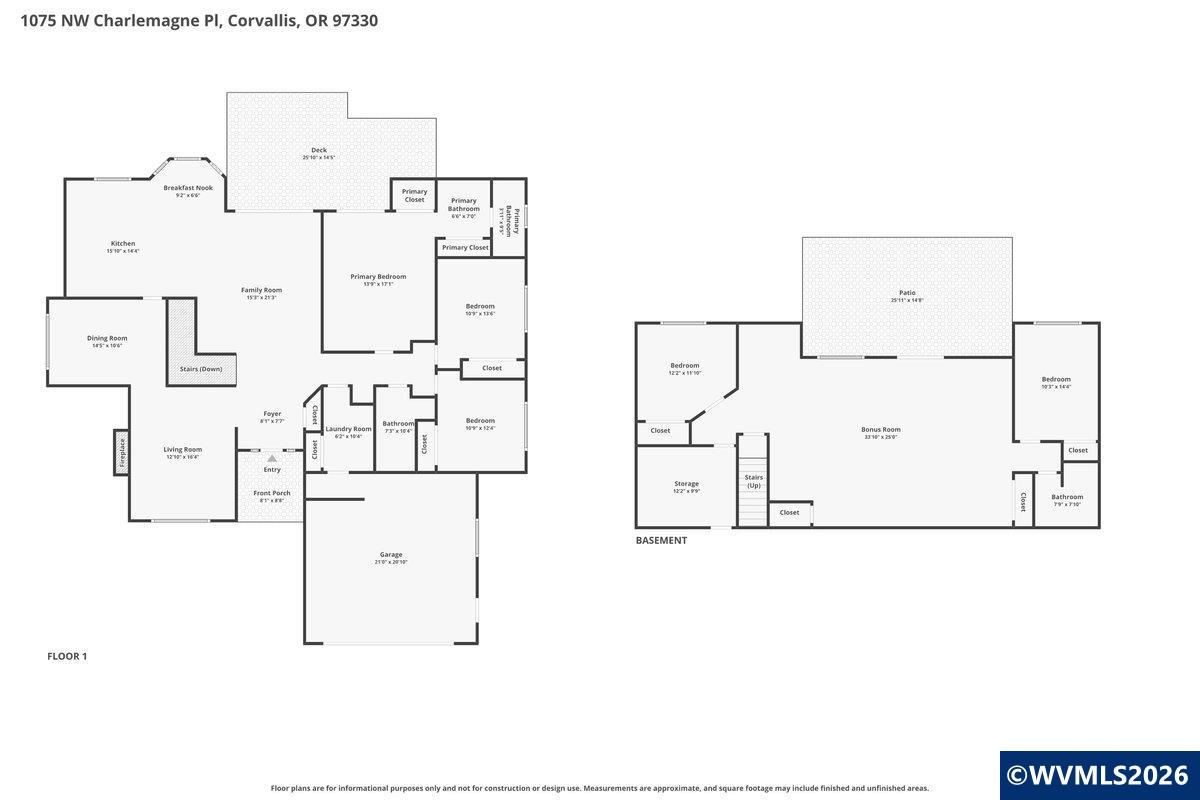 1075 NW Charlemagne Pl, Corvallis, OR, 97330