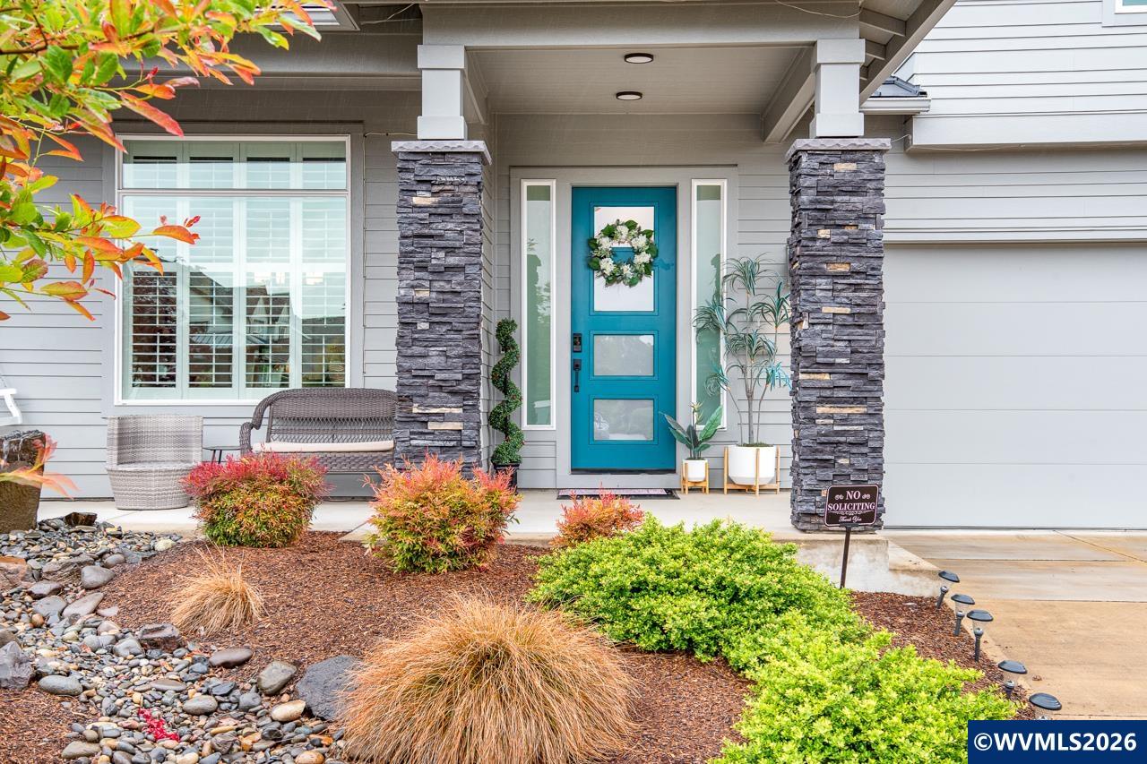 Thoughtfully designed and impeccably finished, this 2,891 sqft semi-custom home features 4 br/3 ba, with a guest suite on main floor. Plus a formal dining room, large bonus room and solar that has eliminated power usage bills. The showstopper kitchen includes a 6-burner Wolf range with pot filler, Dacor commercial SubZero refrigerator and freezer, and a built-in wine closet holding up to 300 bottles. Outdoor entertaining reaches a new level with a covered patio and full outdoor kitchen. Includes EV Charger.