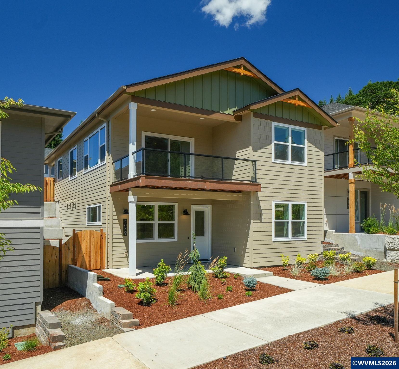 Welcome to Crescent Heights! Brand new construction with unobstructed views of Corvallis and the Cascades. Quality craftsmanship meets contemporary and energy efficient finishes. Desirable 2 bd integrated ADU with full kitchen and separate access. Close to shopping and direct access to walking trails and parks. LA related to seller.
