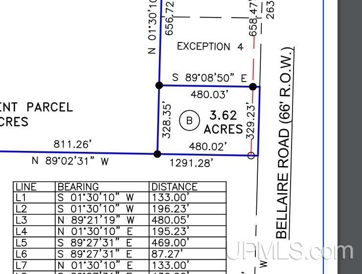 16130 Bellaire Road, Baraga, MI, 49908