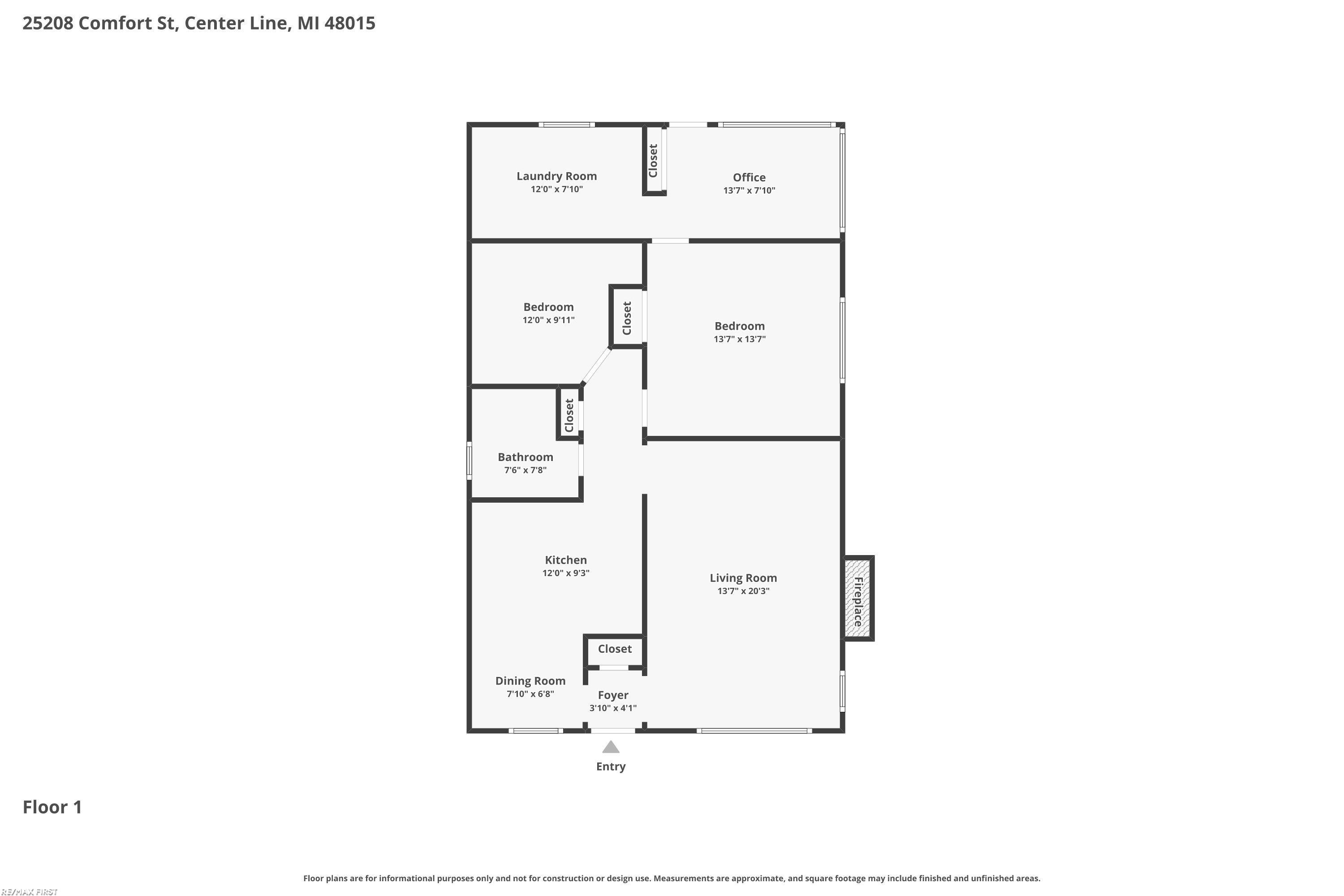 25208 Comfort Street, Center Line, MI, 48015