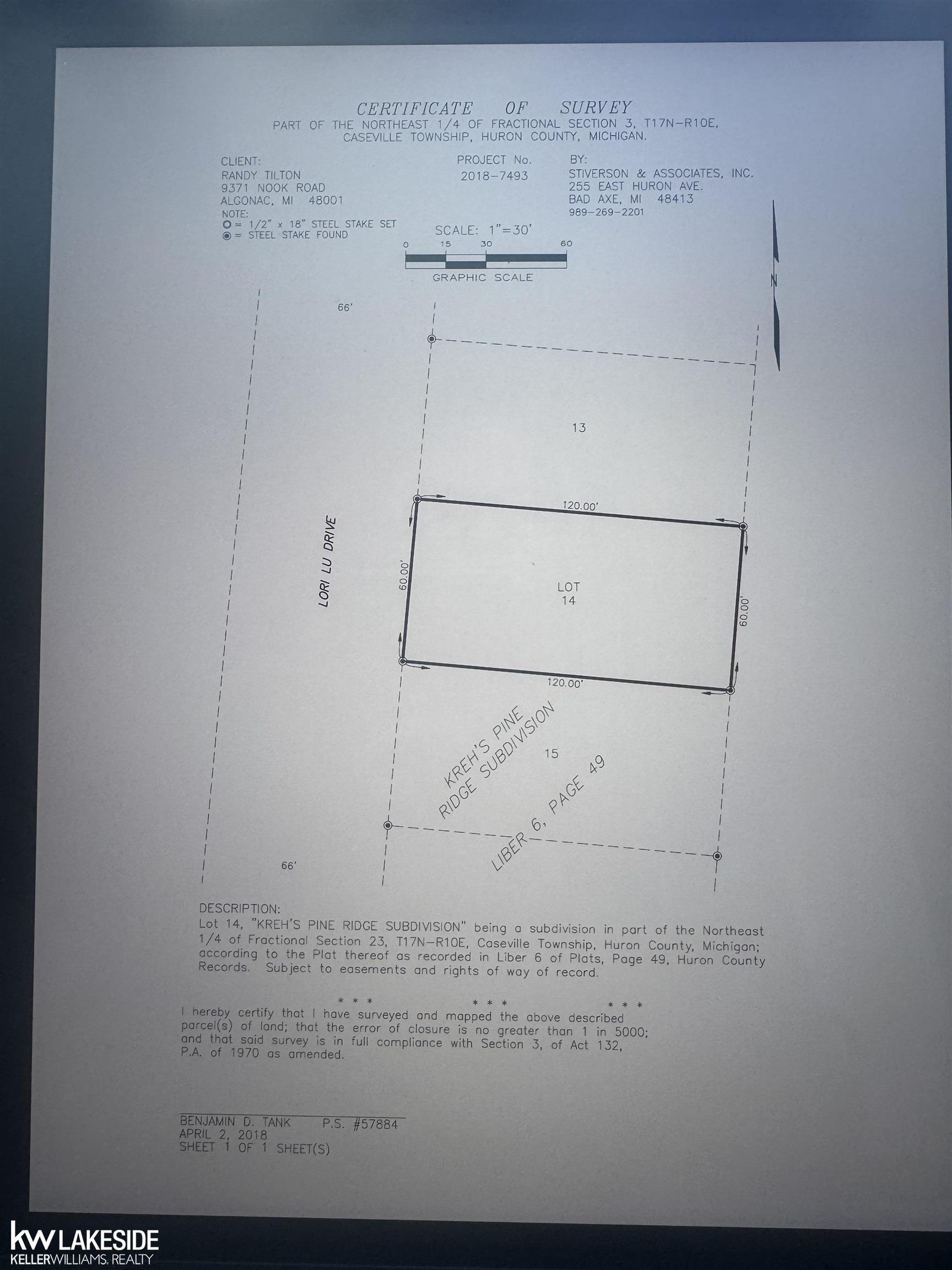 4772 Lori Lu Drive, Caseville, MI, 48725