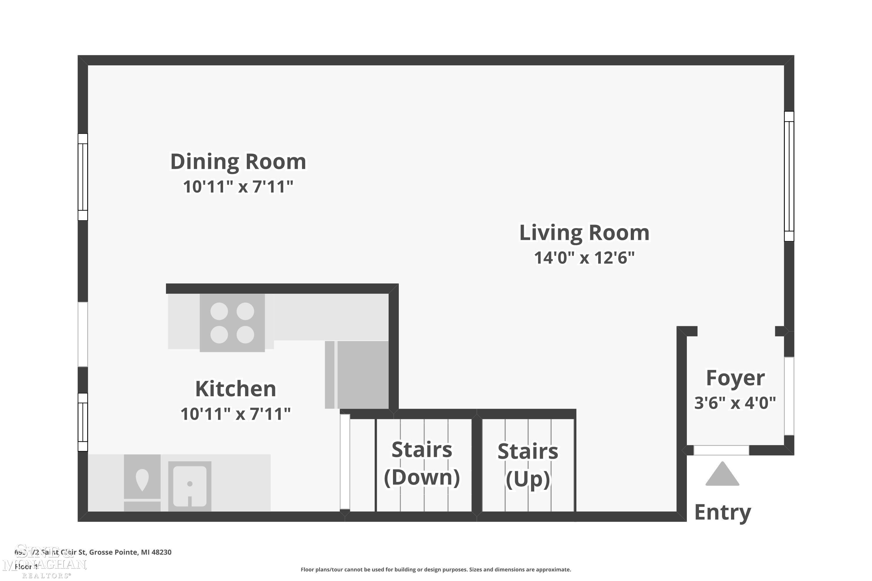 693 1/2 Saint Clair Street, Grosse Pointe, MI, 48230