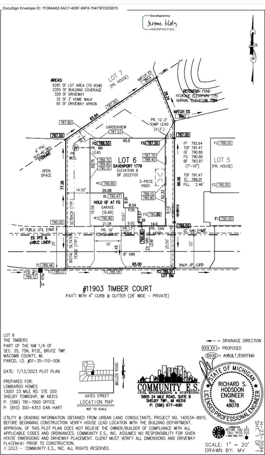 11903 Timber Court, Romeo, MI, 48065-2300