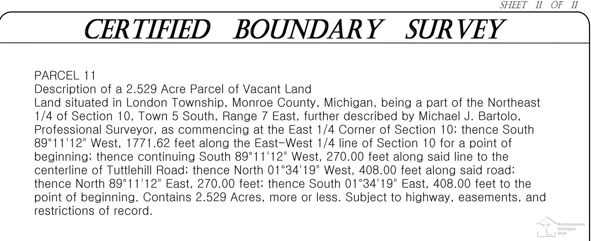 000 Tuttlehill Road, Milan, MI, 48160