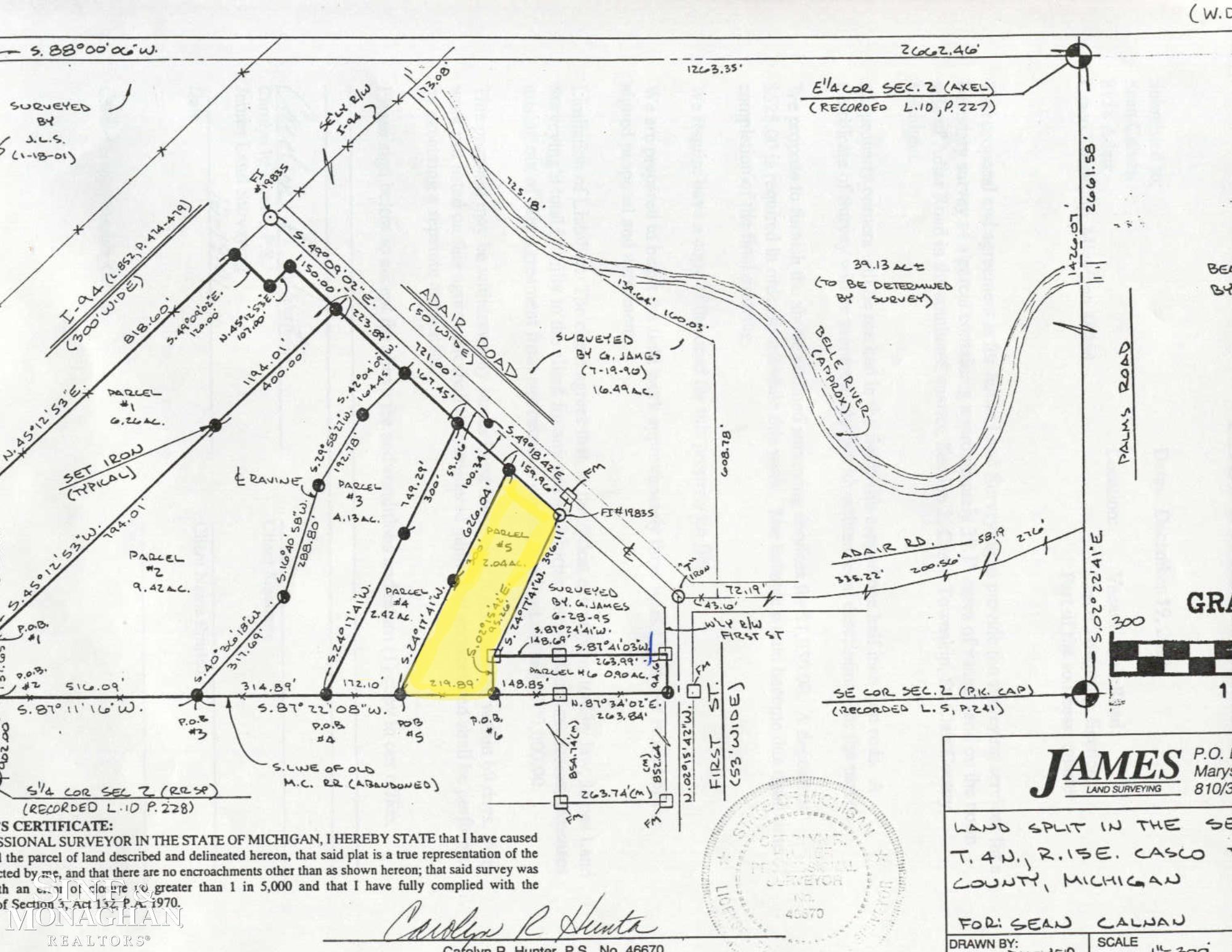 8101-8111 Adair Road, Adair, MI, 48064