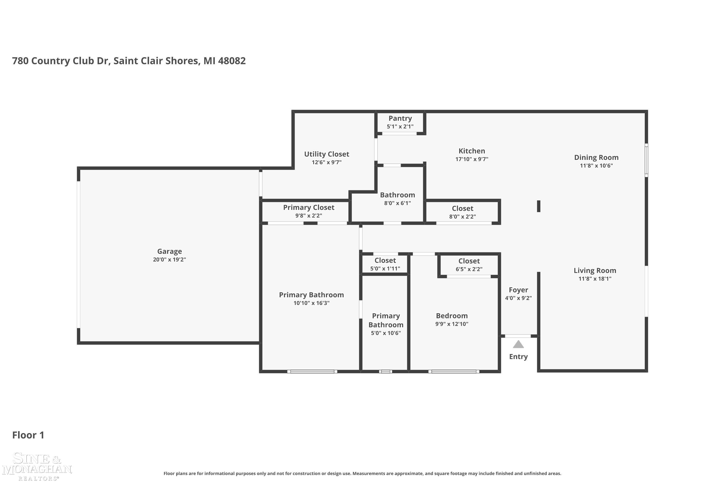 780 Country Club Drive, Saint Clair Shores, MI, 48082