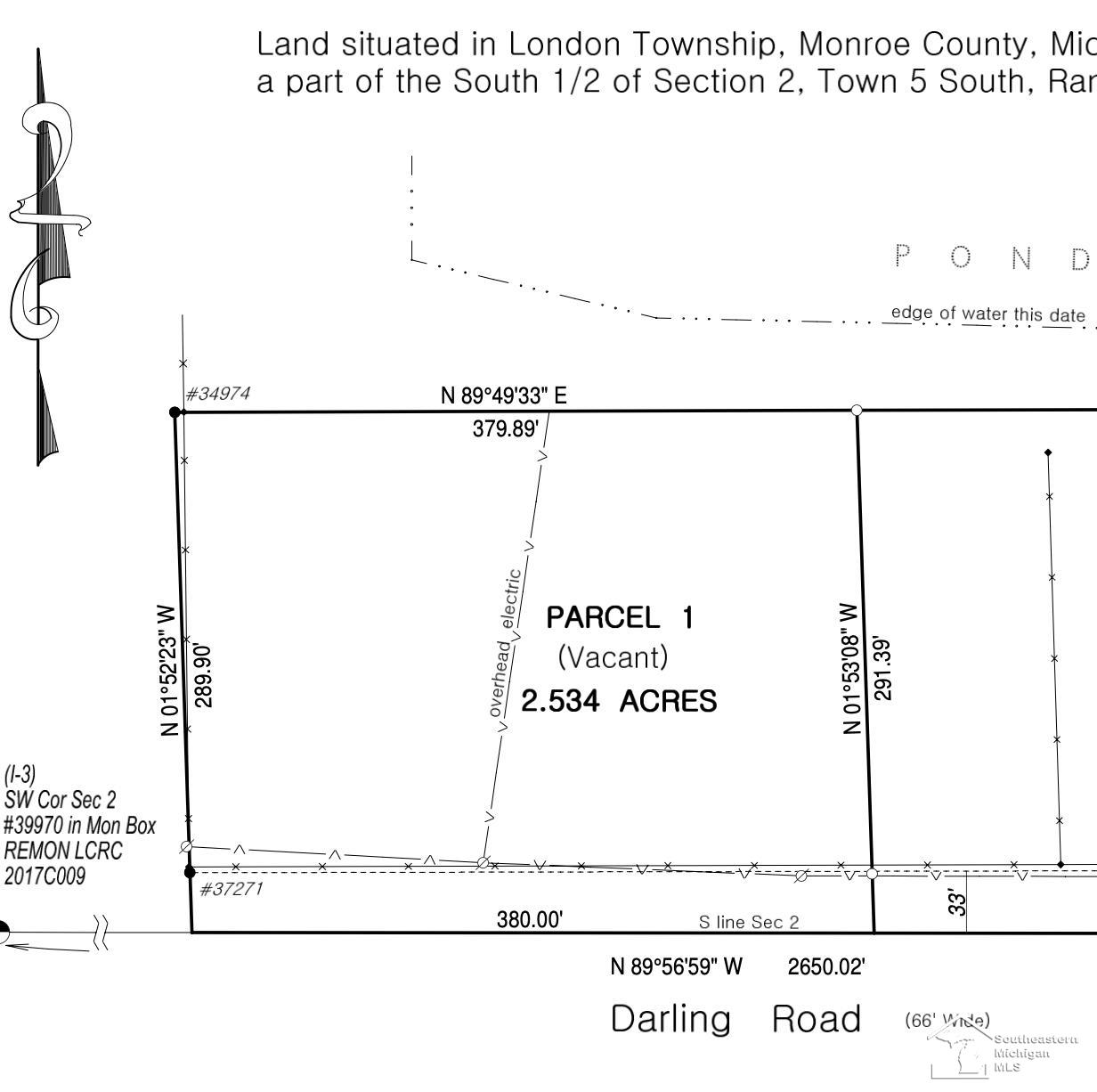 Homes for sale in Milan, MI | 000 Darling Rd Rd, Milan, MI 48160 | MLS# 50202170
