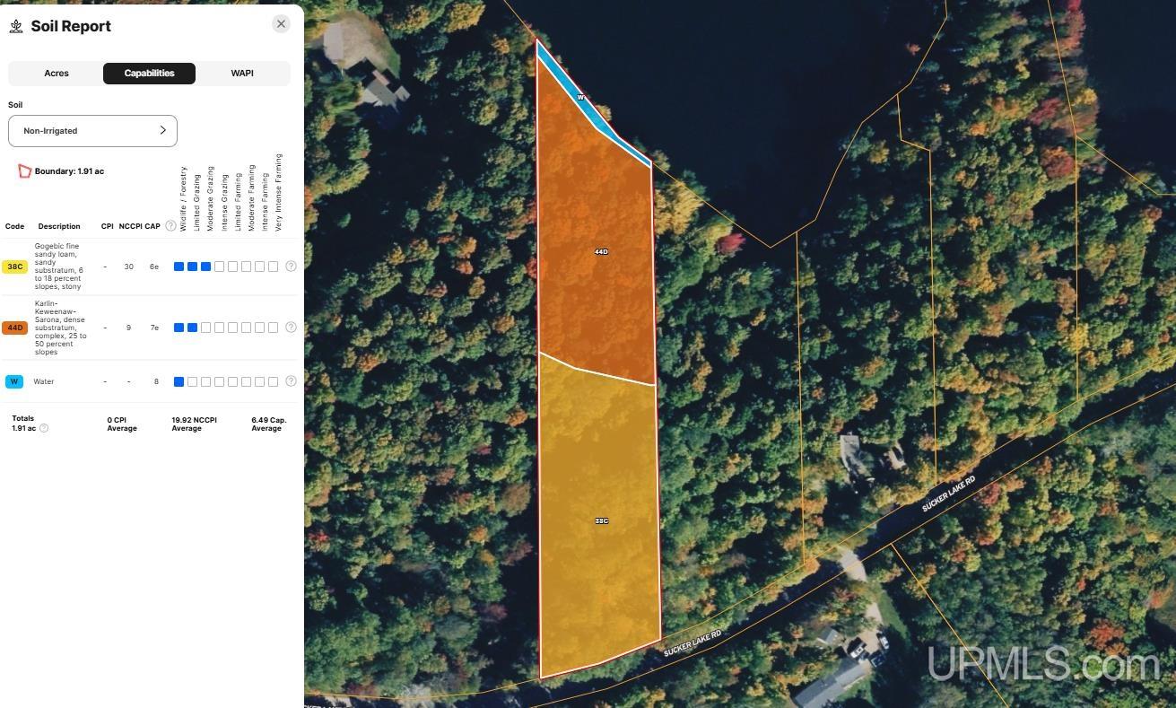 Lot 1 County Line Lake Crossroad, Watersmeet, MI, 49969