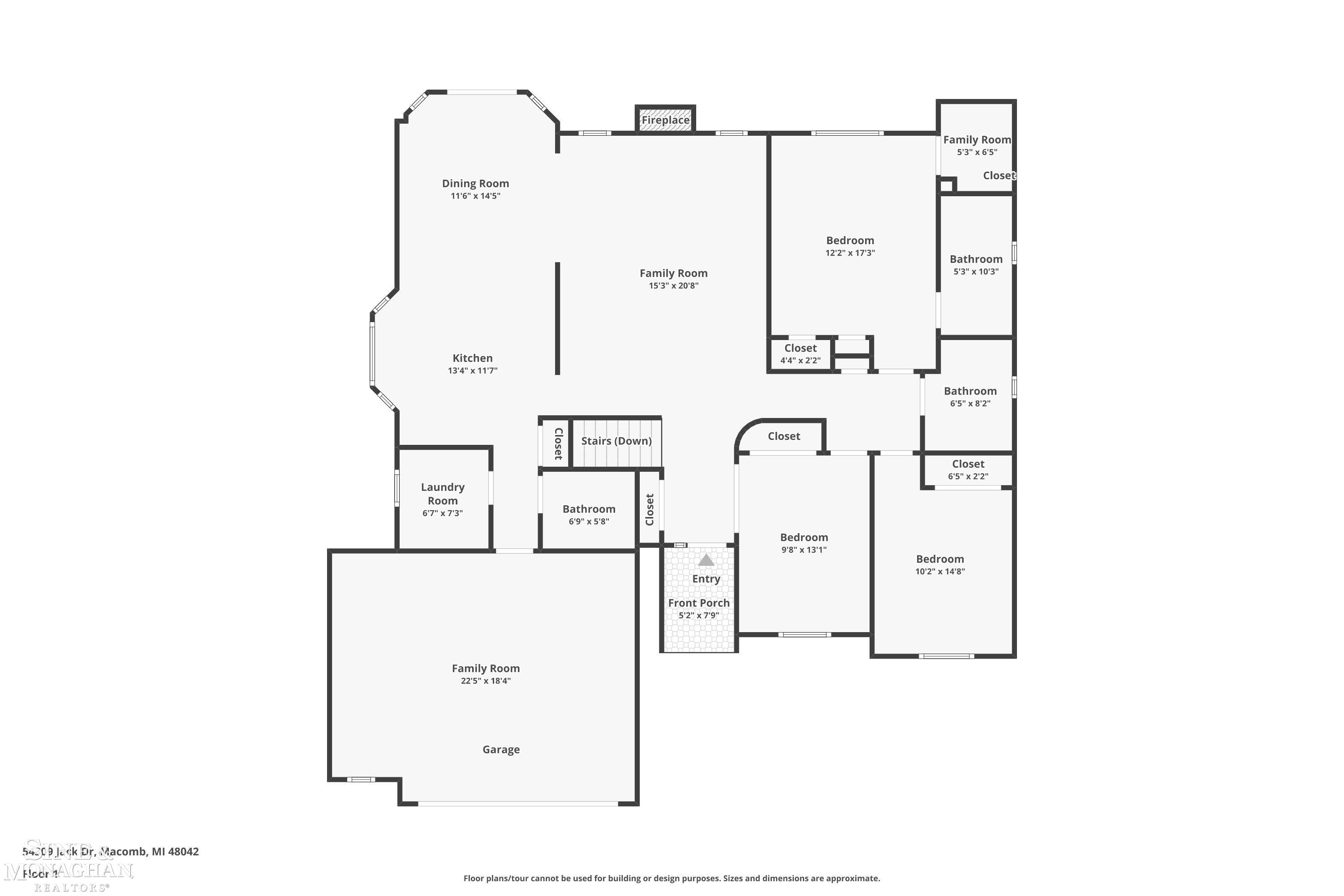 54309 Jack Drive, Macomb, MI, 48042