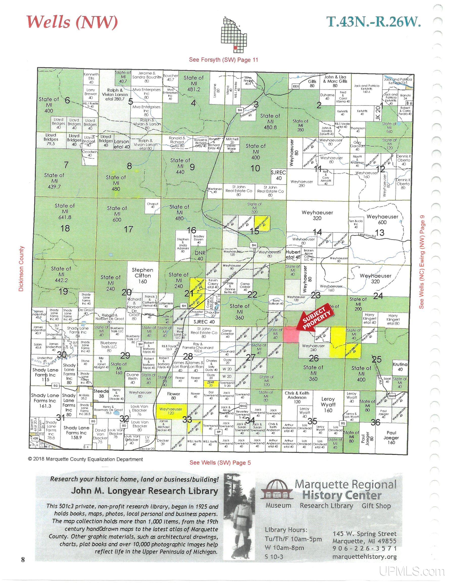 TBD Off Cr 557 40 Road, Arnold, MI, 49819
