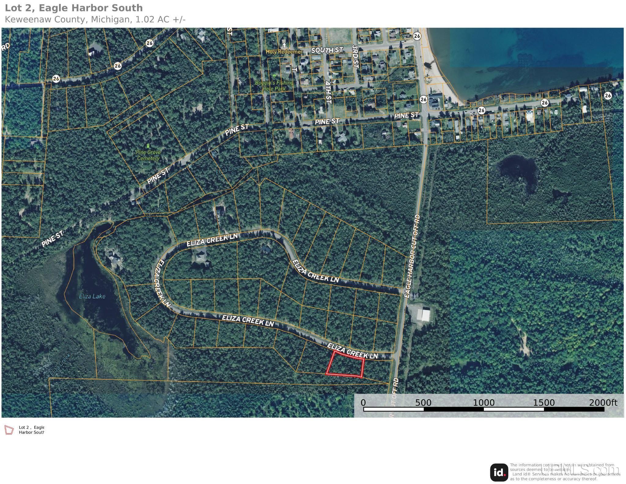 Lot 2 S Eliza Creek Lane, Eagle Harbor, MI, 49950