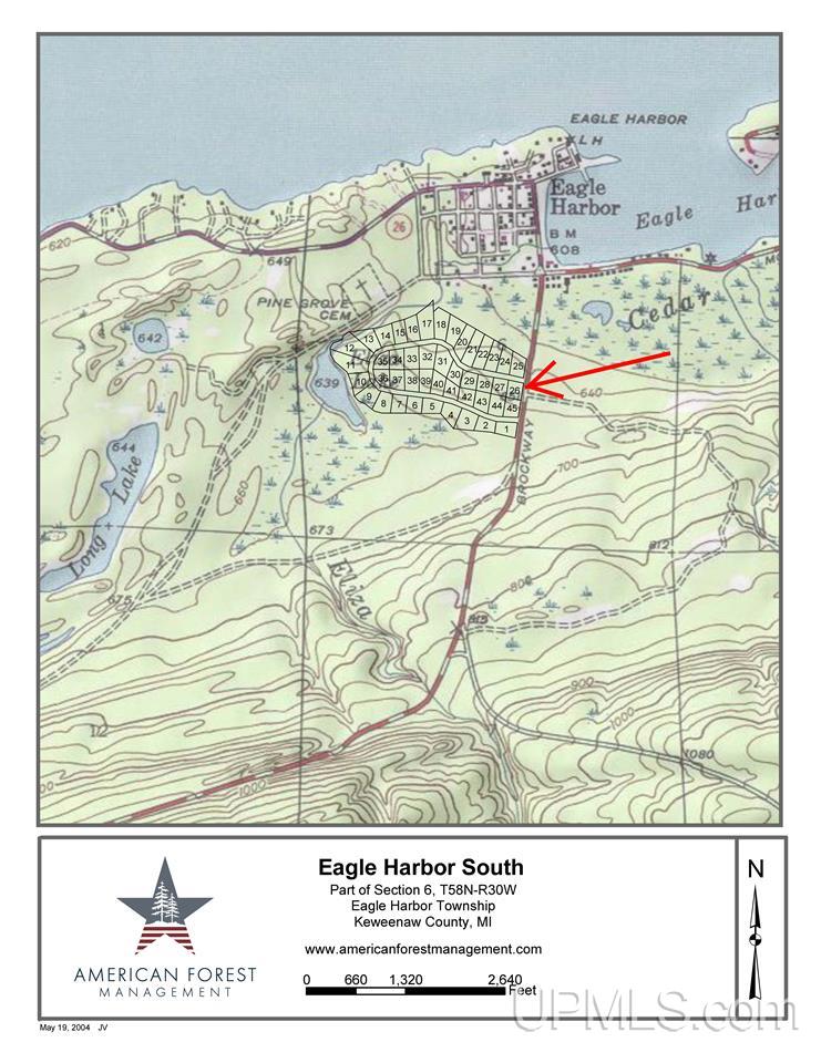 Lot 2 S Eliza Creek Lane, Eagle Harbor, MI, 49950