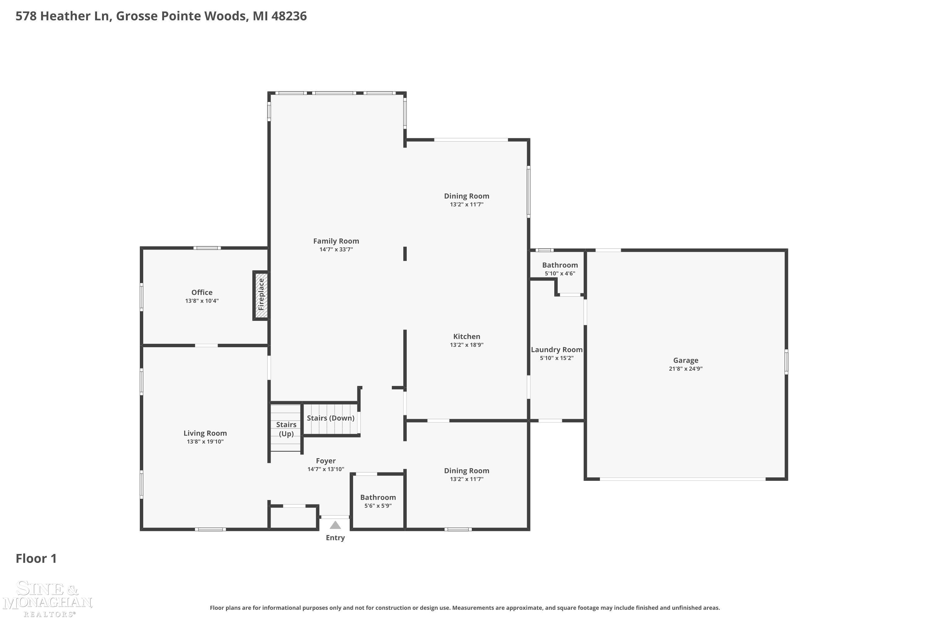 578 Heather Lane, Grosse Pointe Woods, MI, 48236