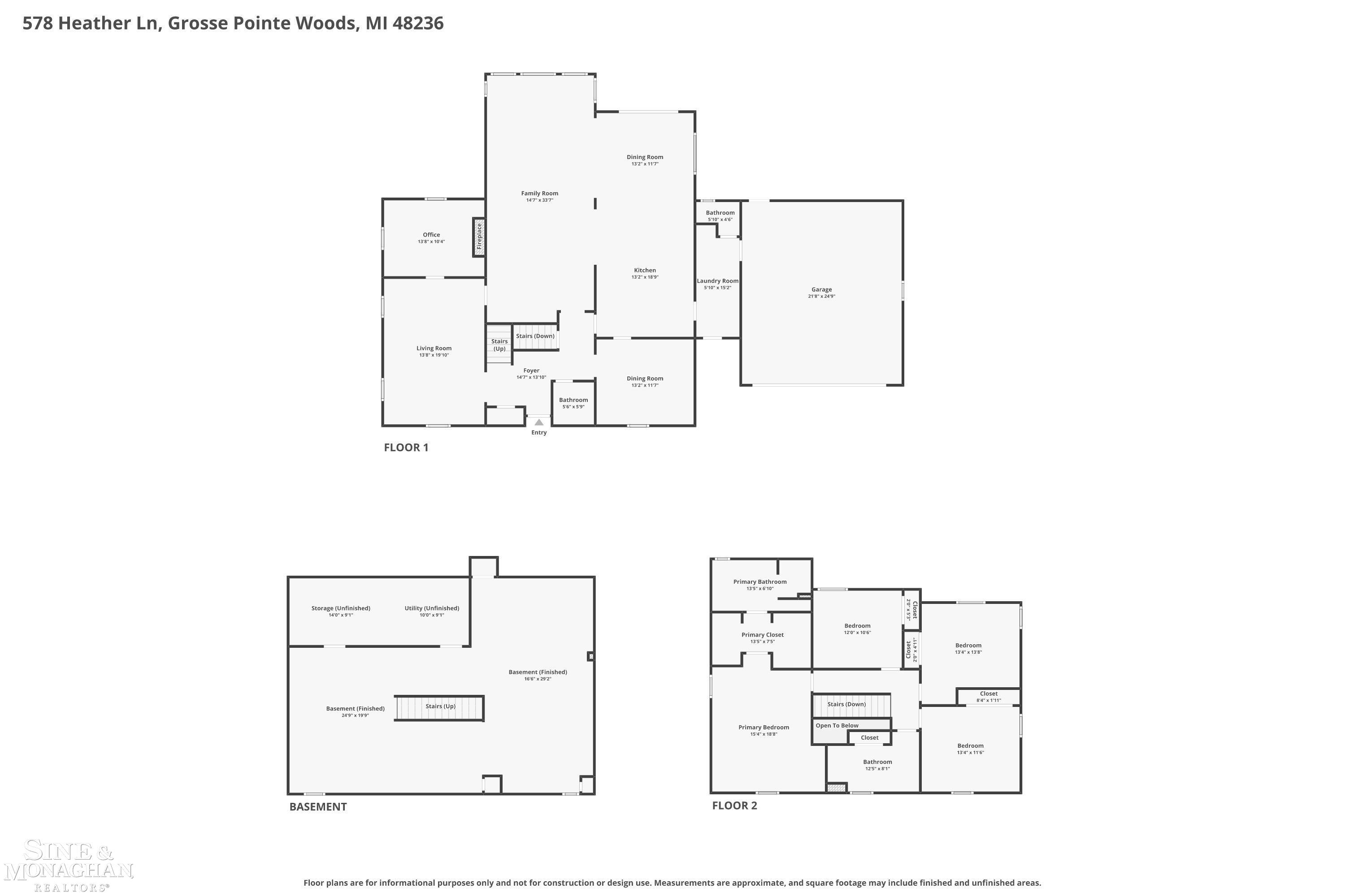 578 Heather Lane, Grosse Pointe Woods, MI, 48236