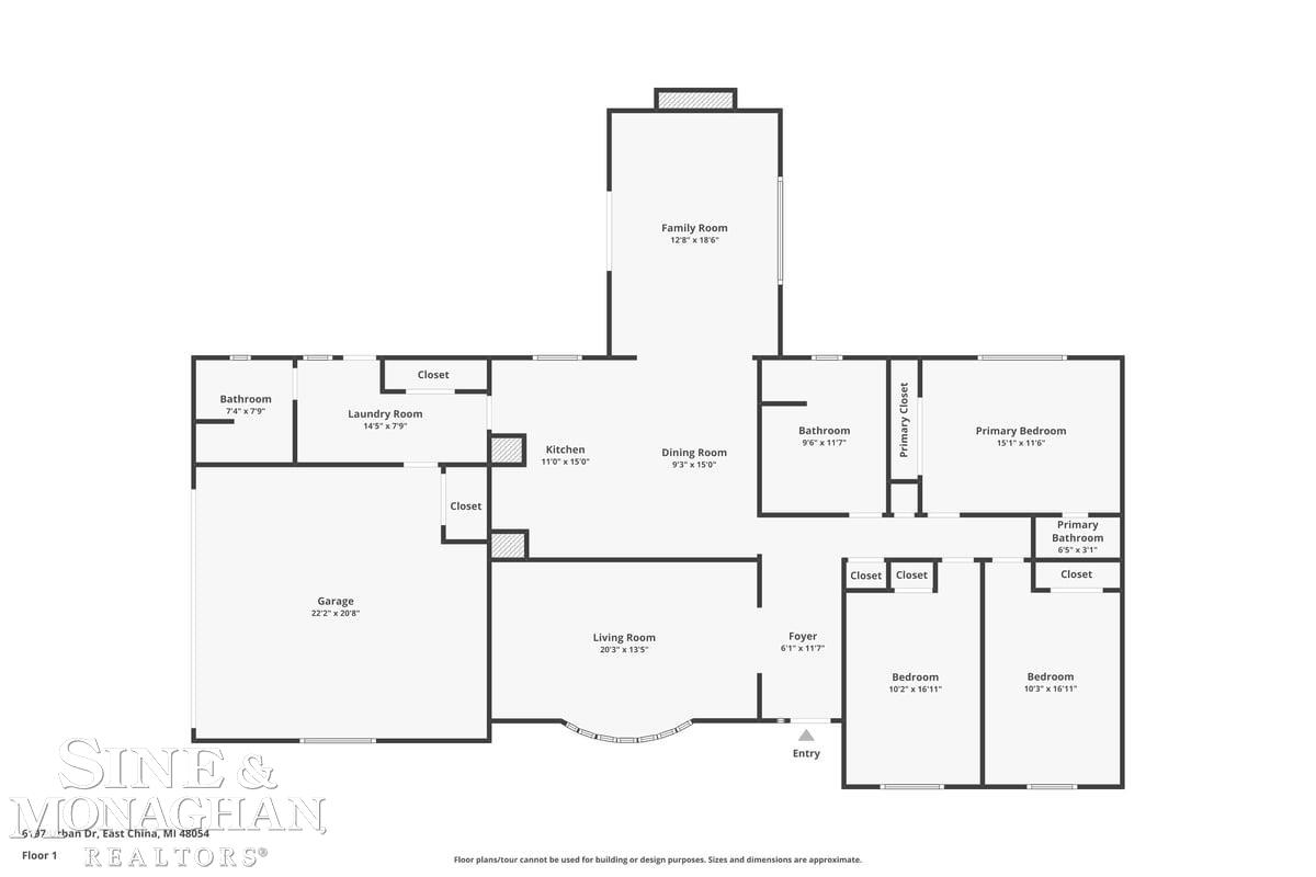 6197 Urban Drive, East China, MI, 48054