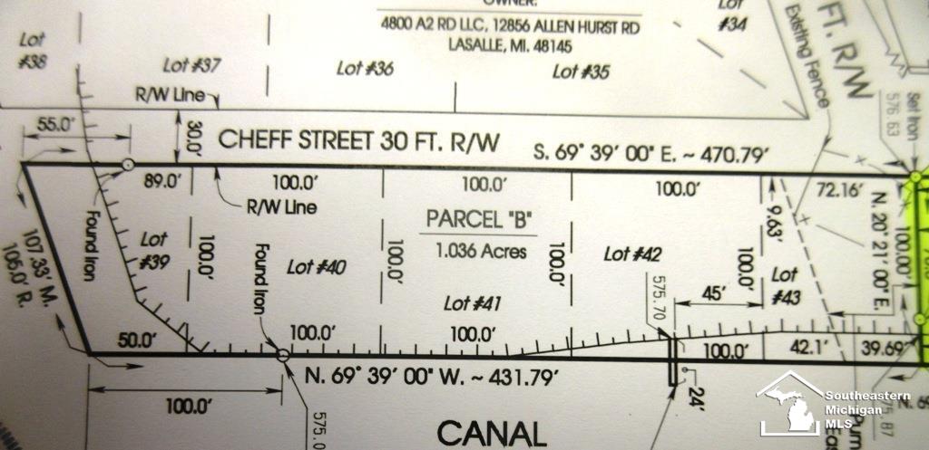 1st image of Parcel B Burke Rd, Frenchtown Township Monroe, MI 48166 | MLS# 57050212457
